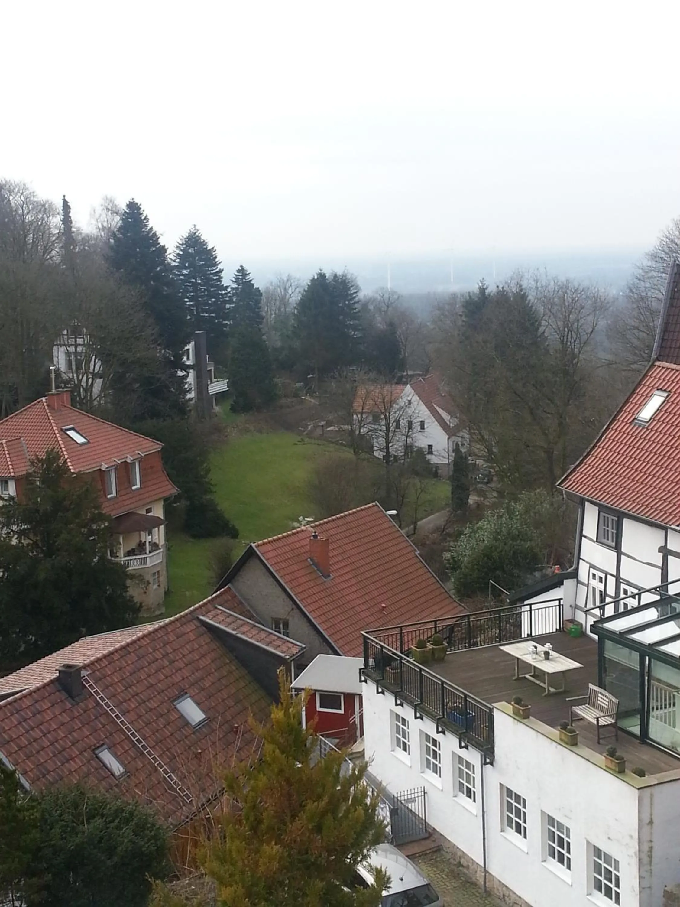 Bird's eye view in Hotel Drei Kronen