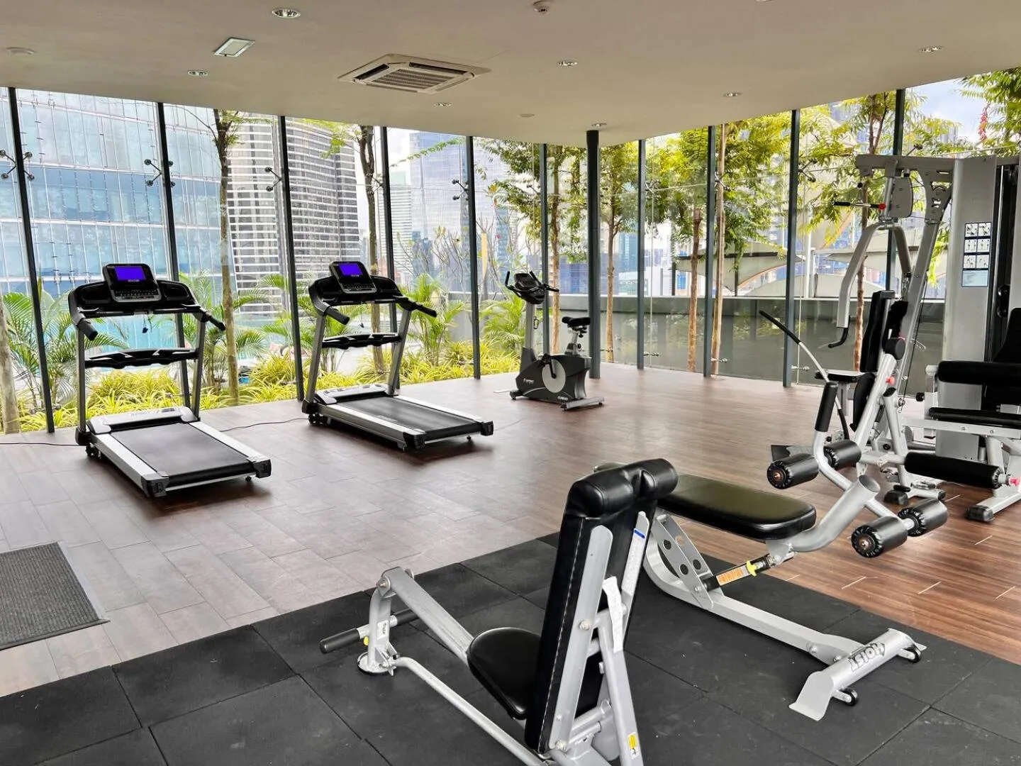 Fitness centre/facilities in Dorsett Residences Bukit Bintang