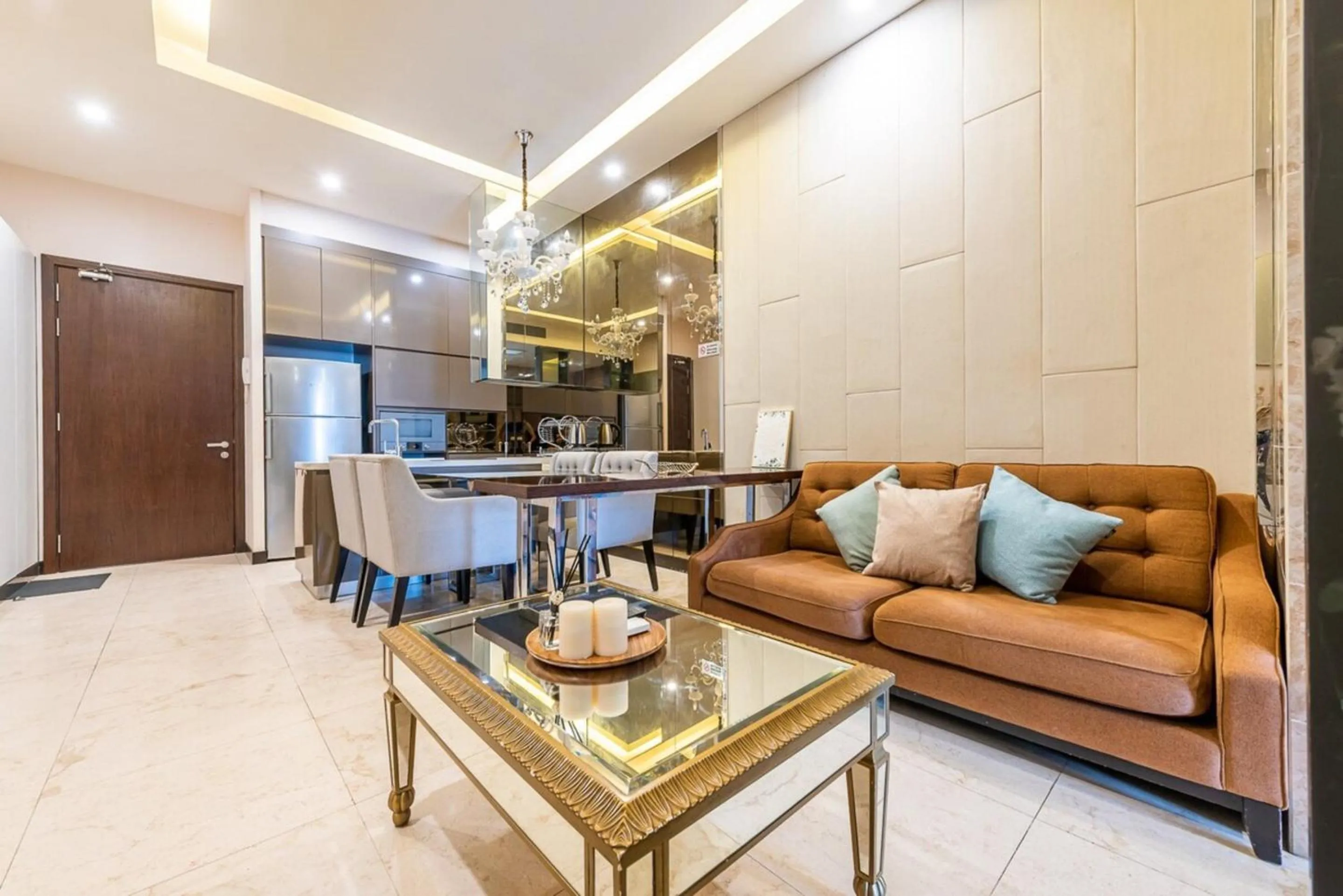 Living room in Dorsett Residences Bukit Bintang