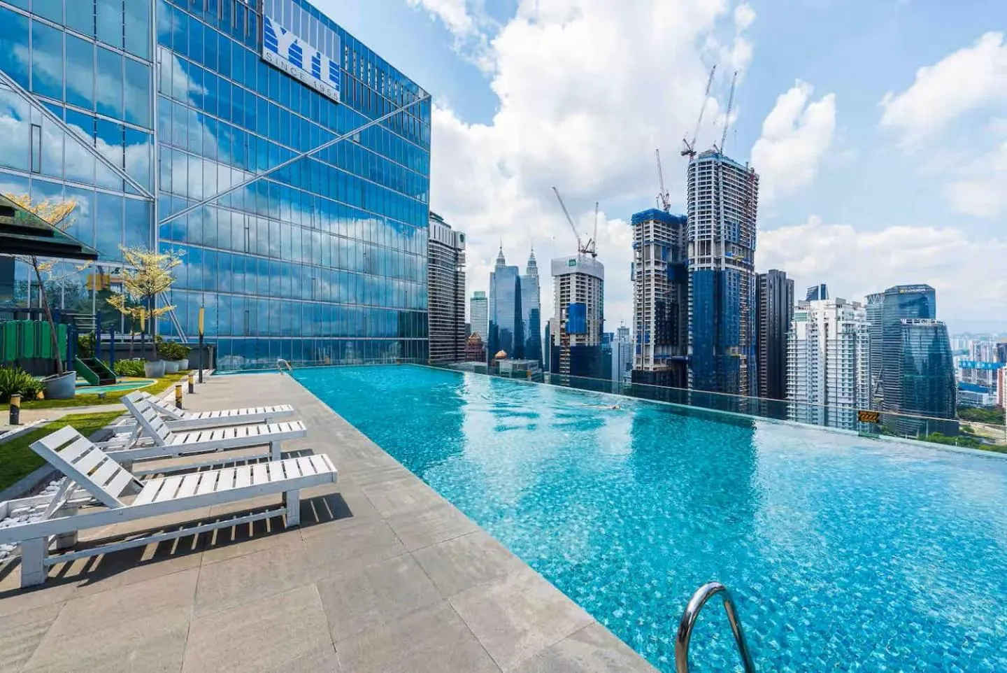 Swimming pool in Dorsett Residences Bukit Bintang