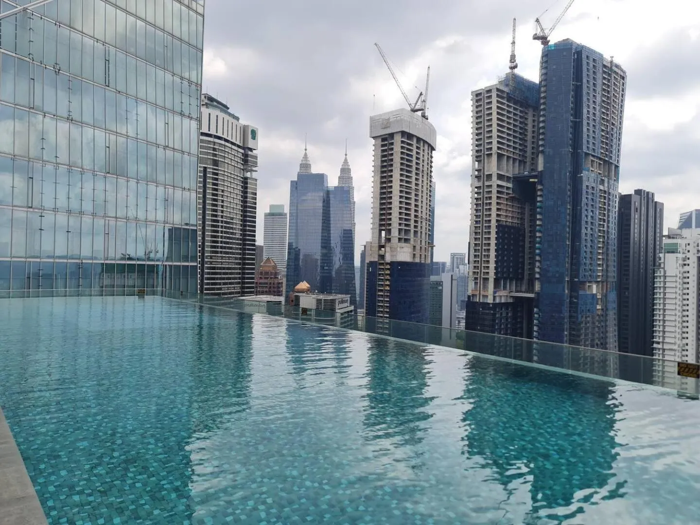 Swimming pool in Dorsett Residences Bukit Bintang