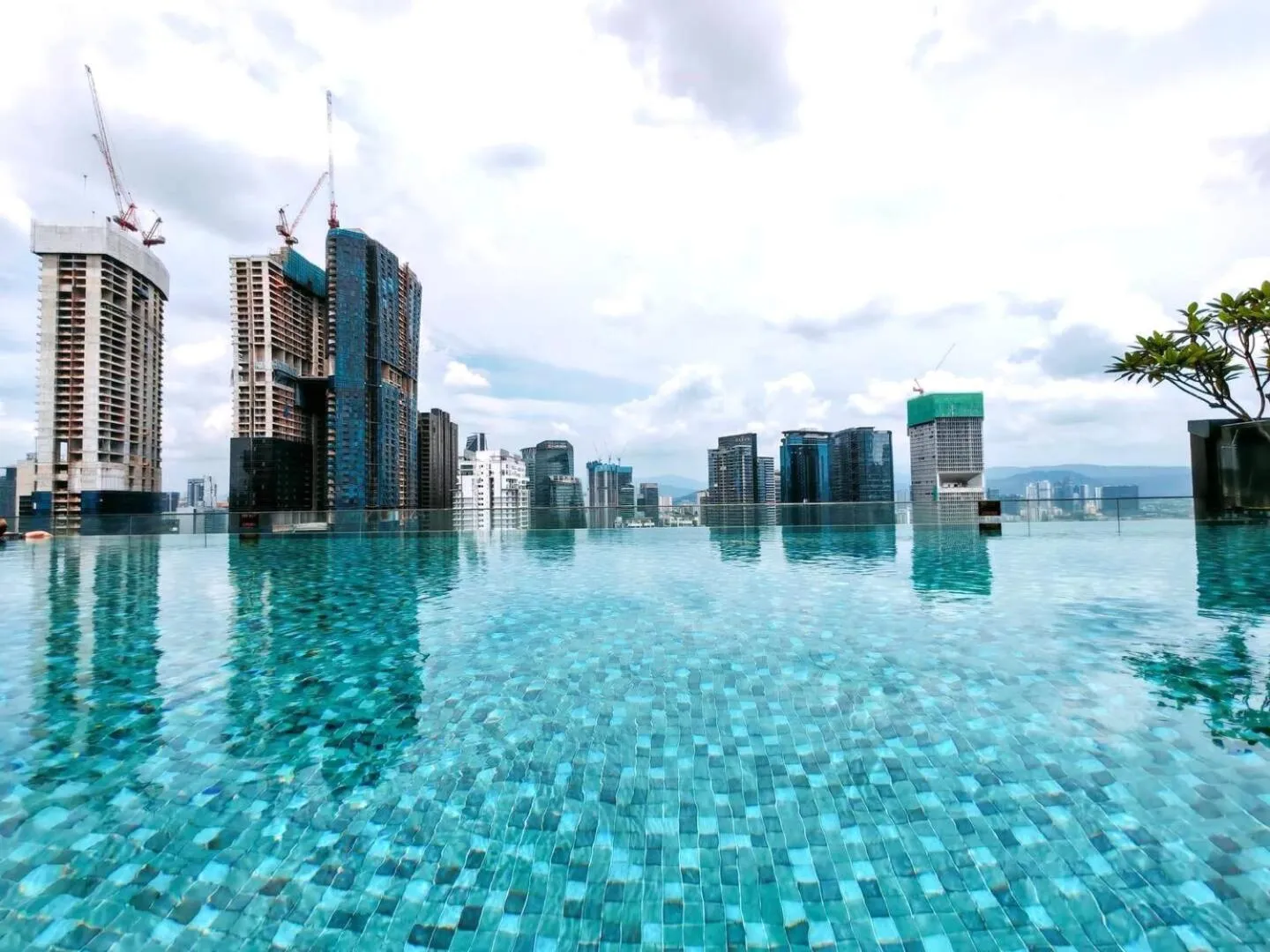 Swimming pool in Dorsett Residences Bukit Bintang