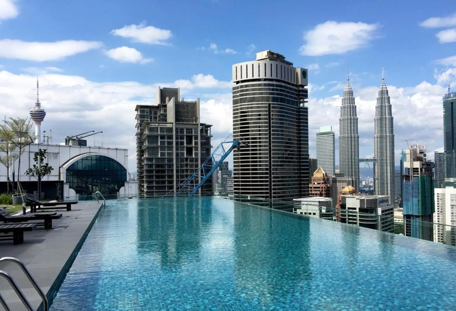 City view in Dorsett Residences Bukit Bintang