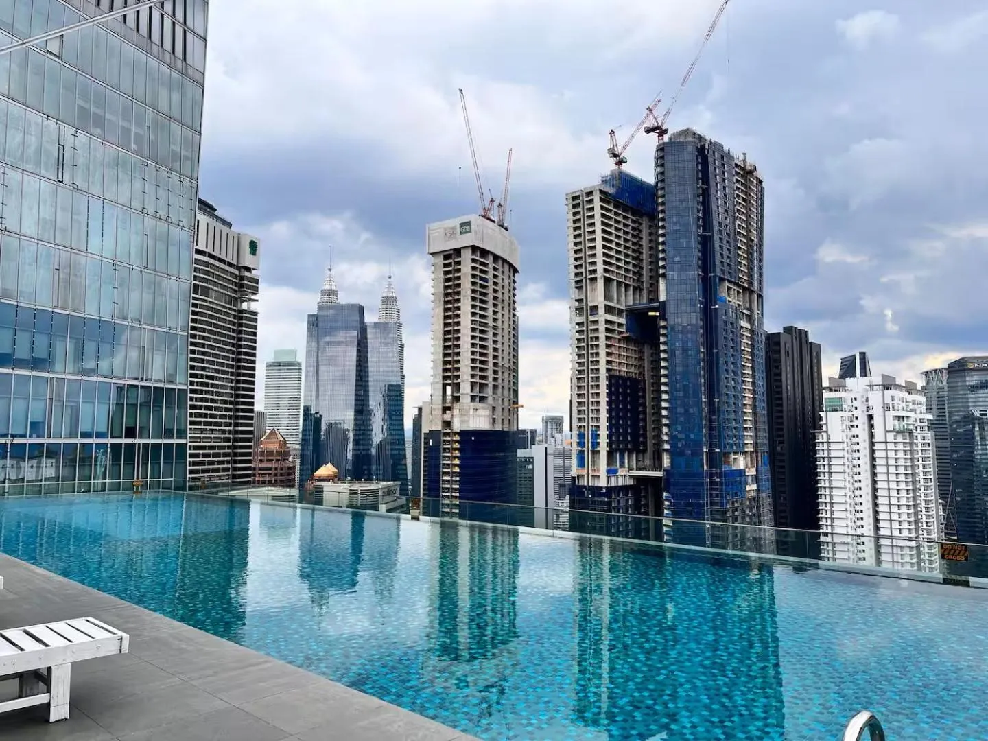 Swimming pool in Dorsett Residences Bukit Bintang