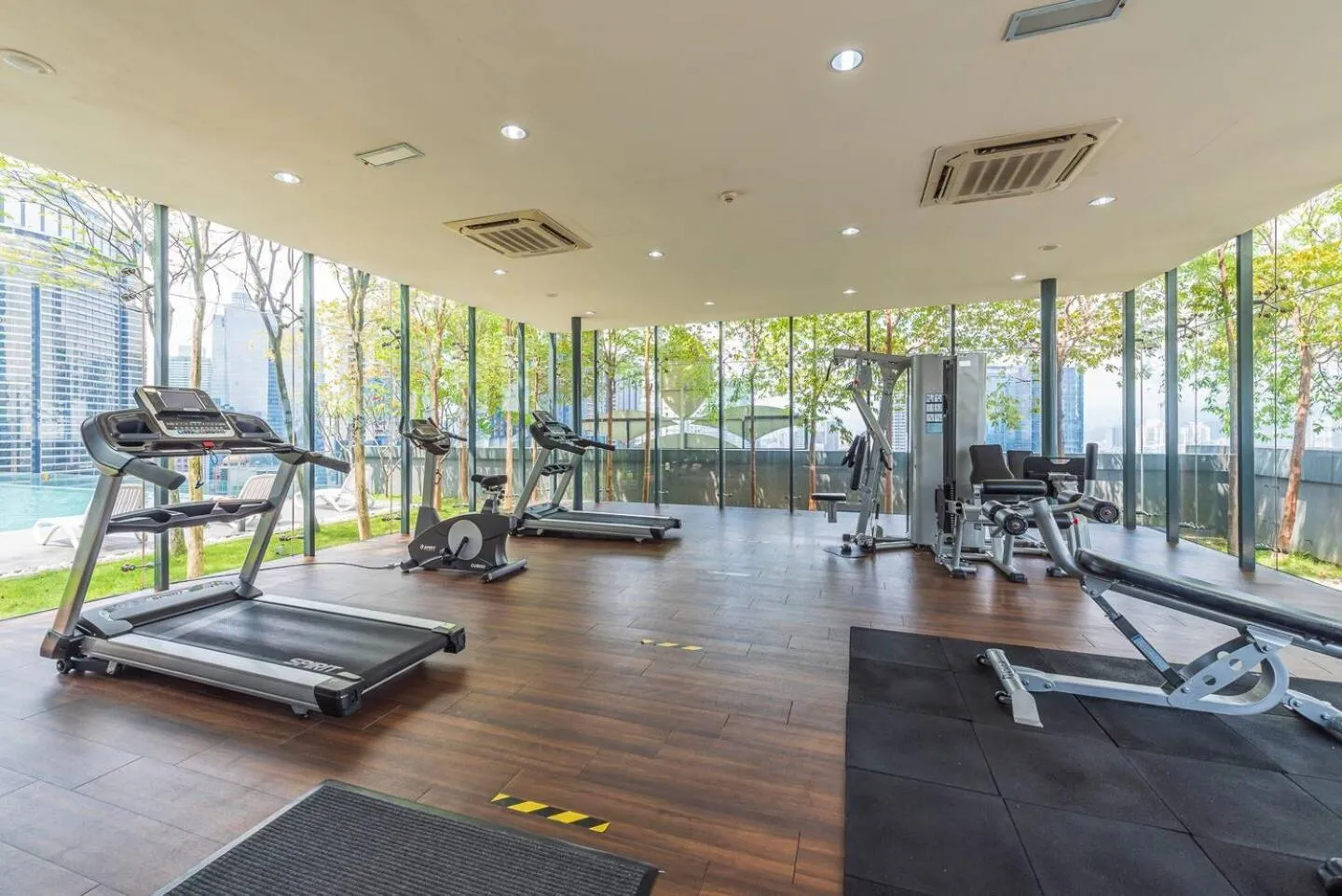 Fitness centre/facilities in Dorsett Residences Bukit Bintang