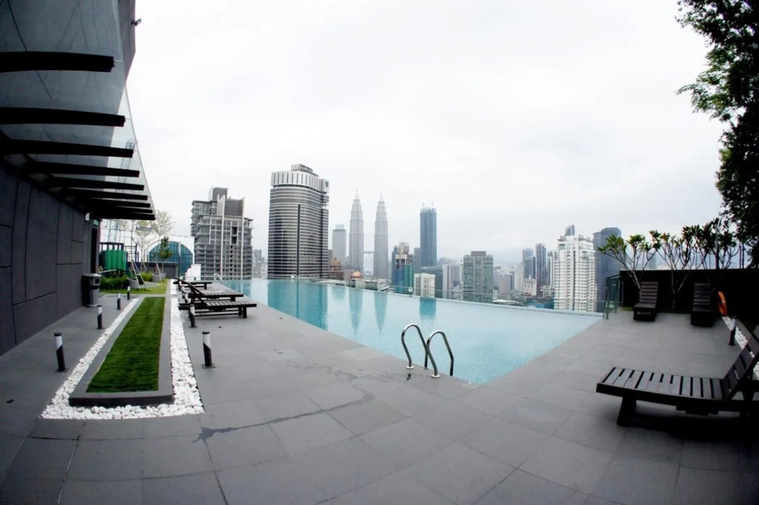 Swimming pool in Dorsett Residences Bukit Bintang
