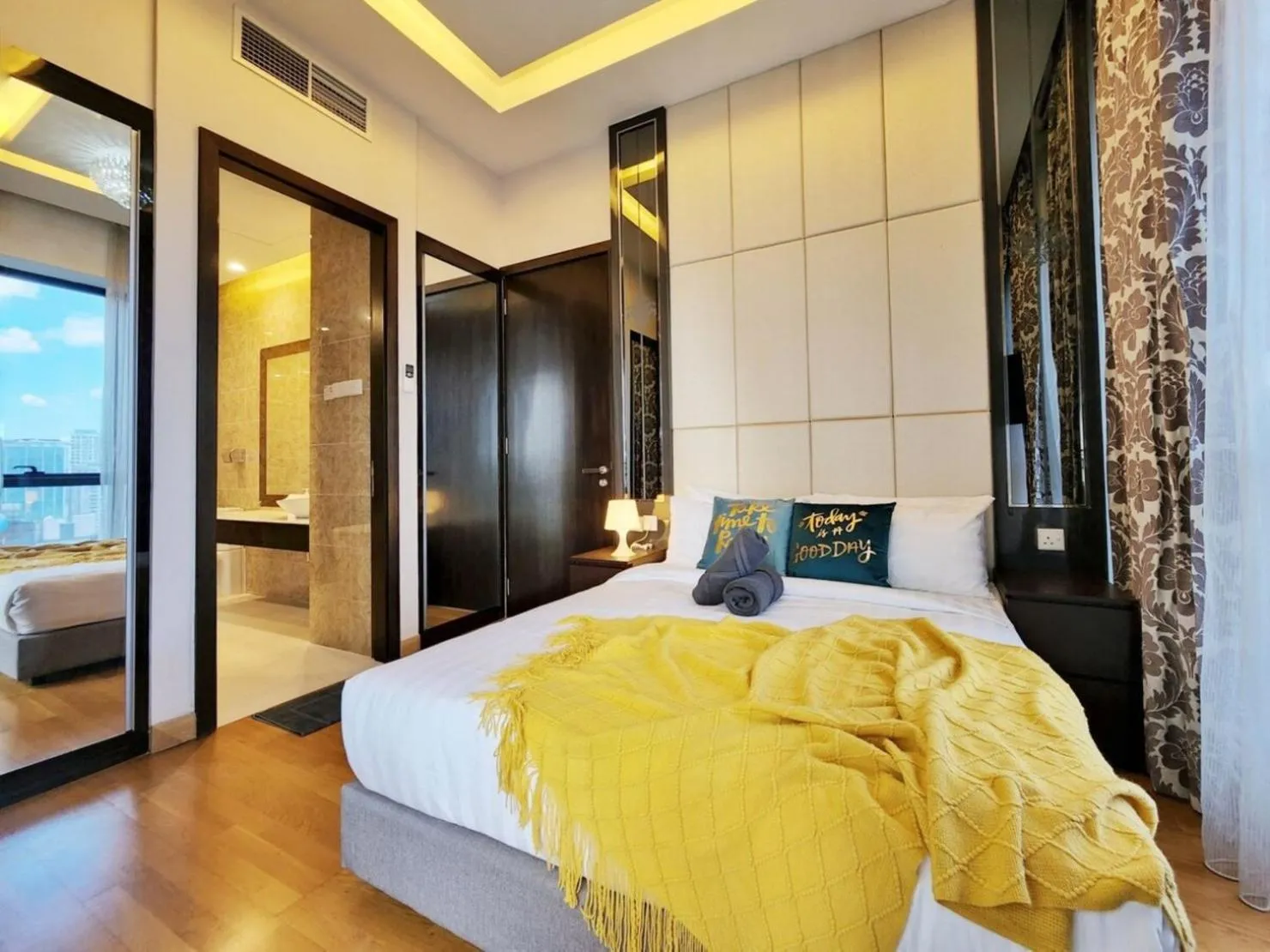 Bed in Dorsett Residences Bukit Bintang