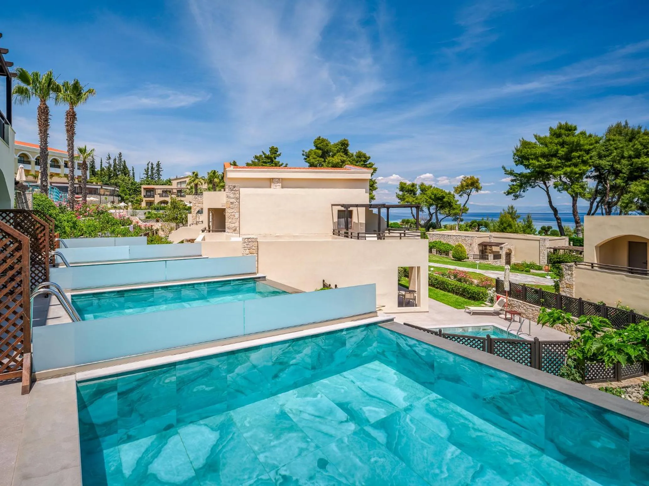 Swimming pool in Aegean Melathron Thalasso Spa Hotel