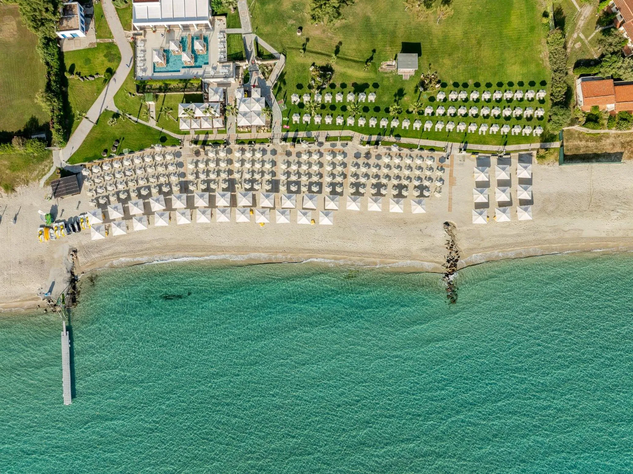 Bird's eye view in Aegean Melathron Thalasso Spa Hotel