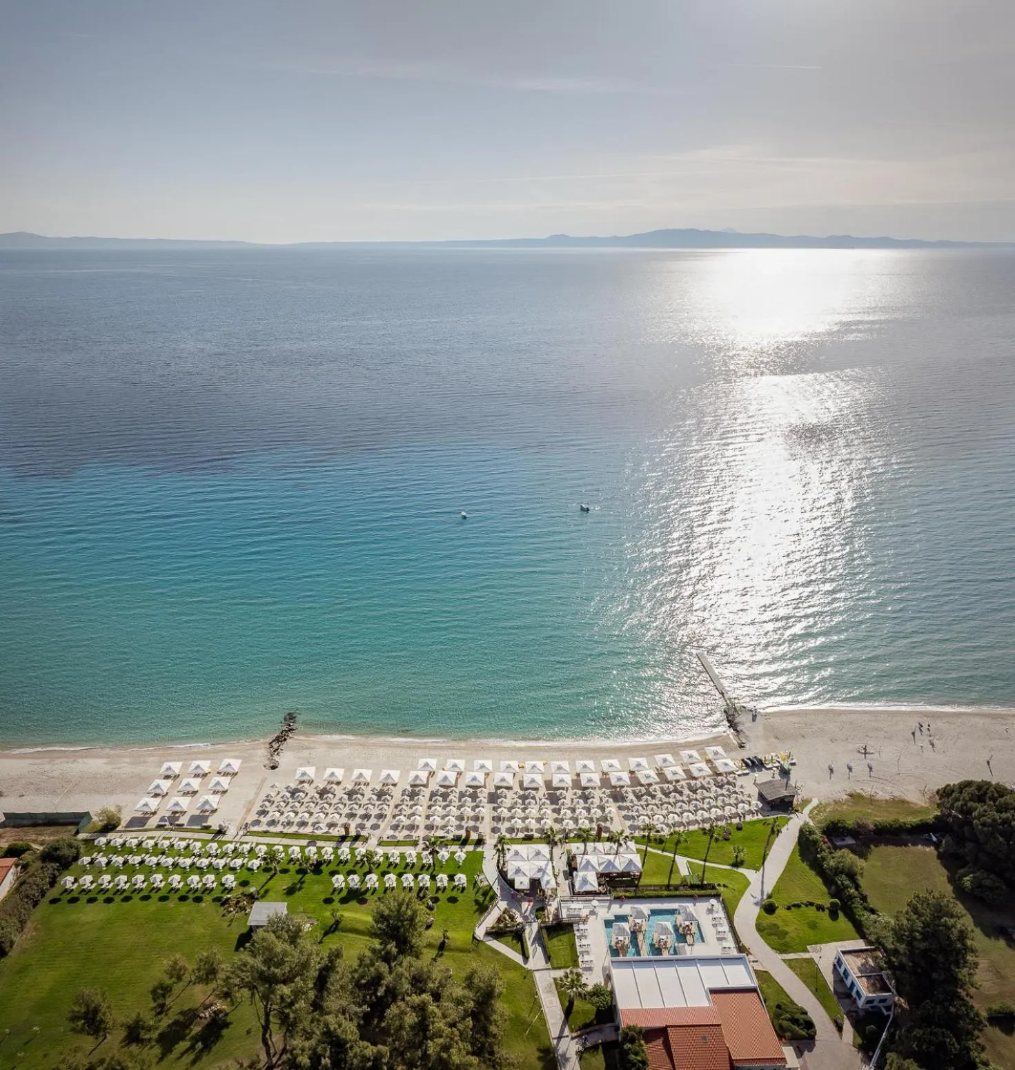 Bird's eye view in Aegean Melathron Thalasso Spa Hotel