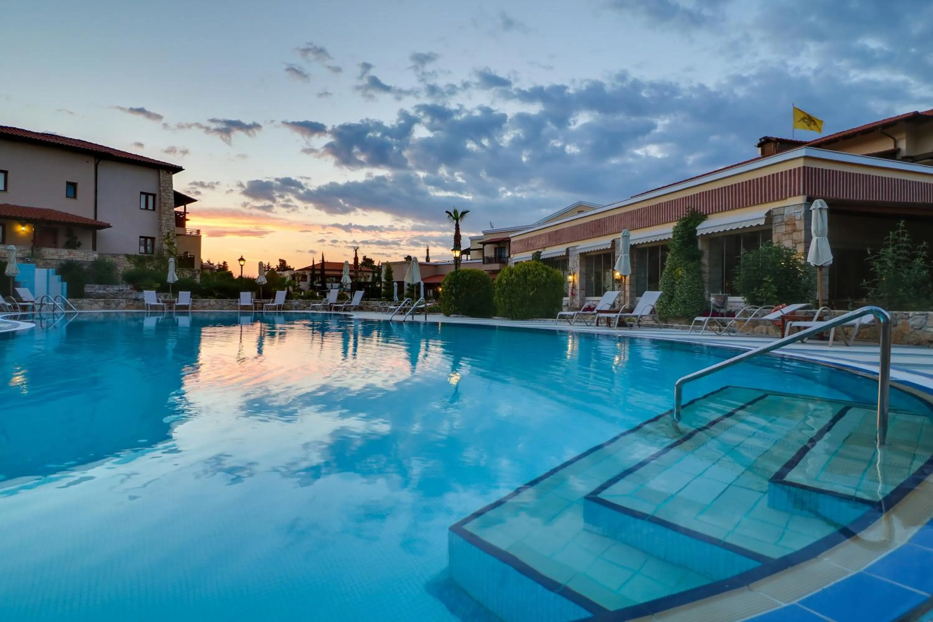 Swimming pool in Aegean Melathron Thalasso Spa Hotel