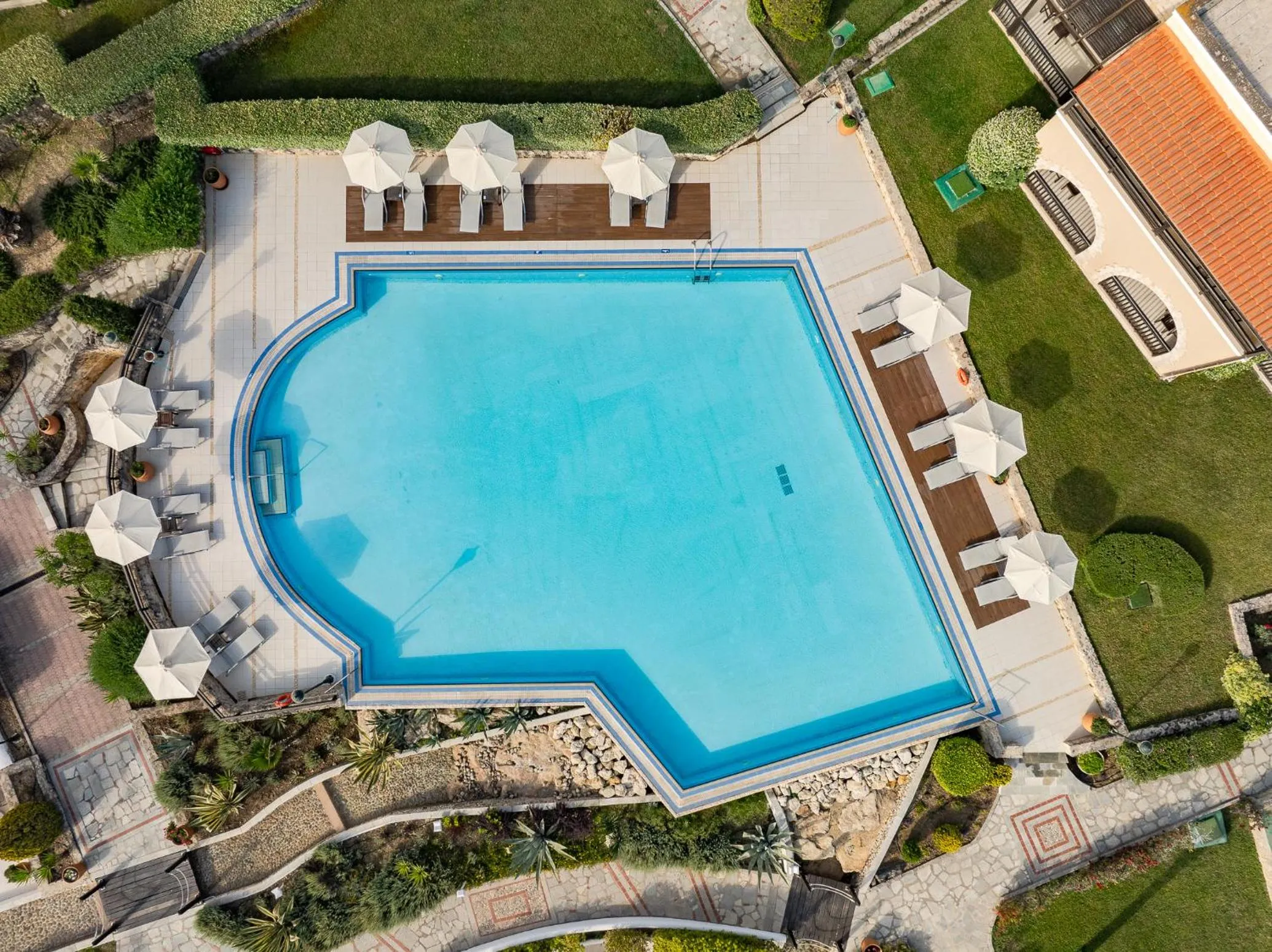 Bird's eye view in Aegean Melathron Thalasso Spa Hotel
