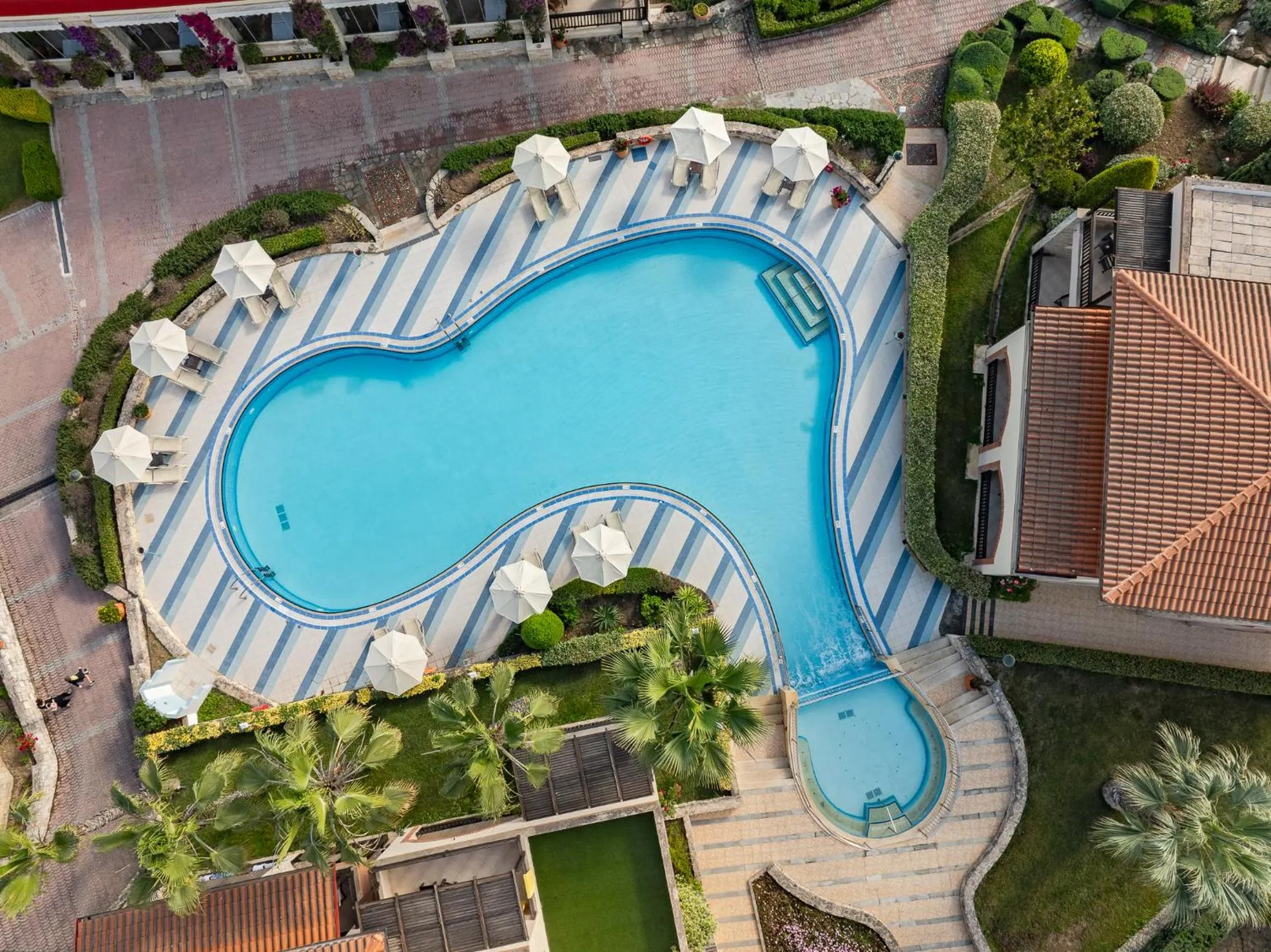 Bird's eye view in Aegean Melathron Thalasso Spa Hotel