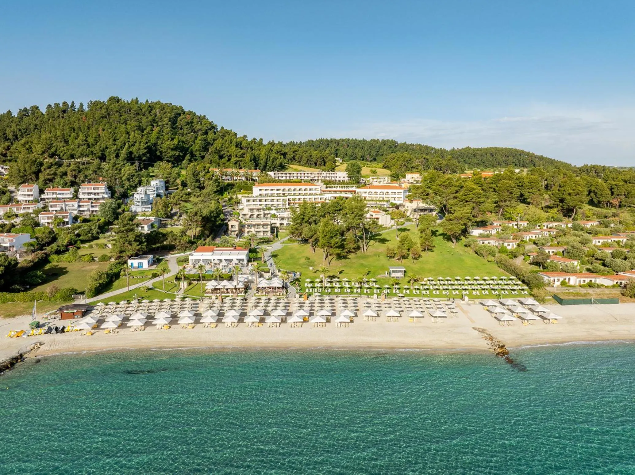 Bird's eye view in Aegean Melathron Thalasso Spa Hotel