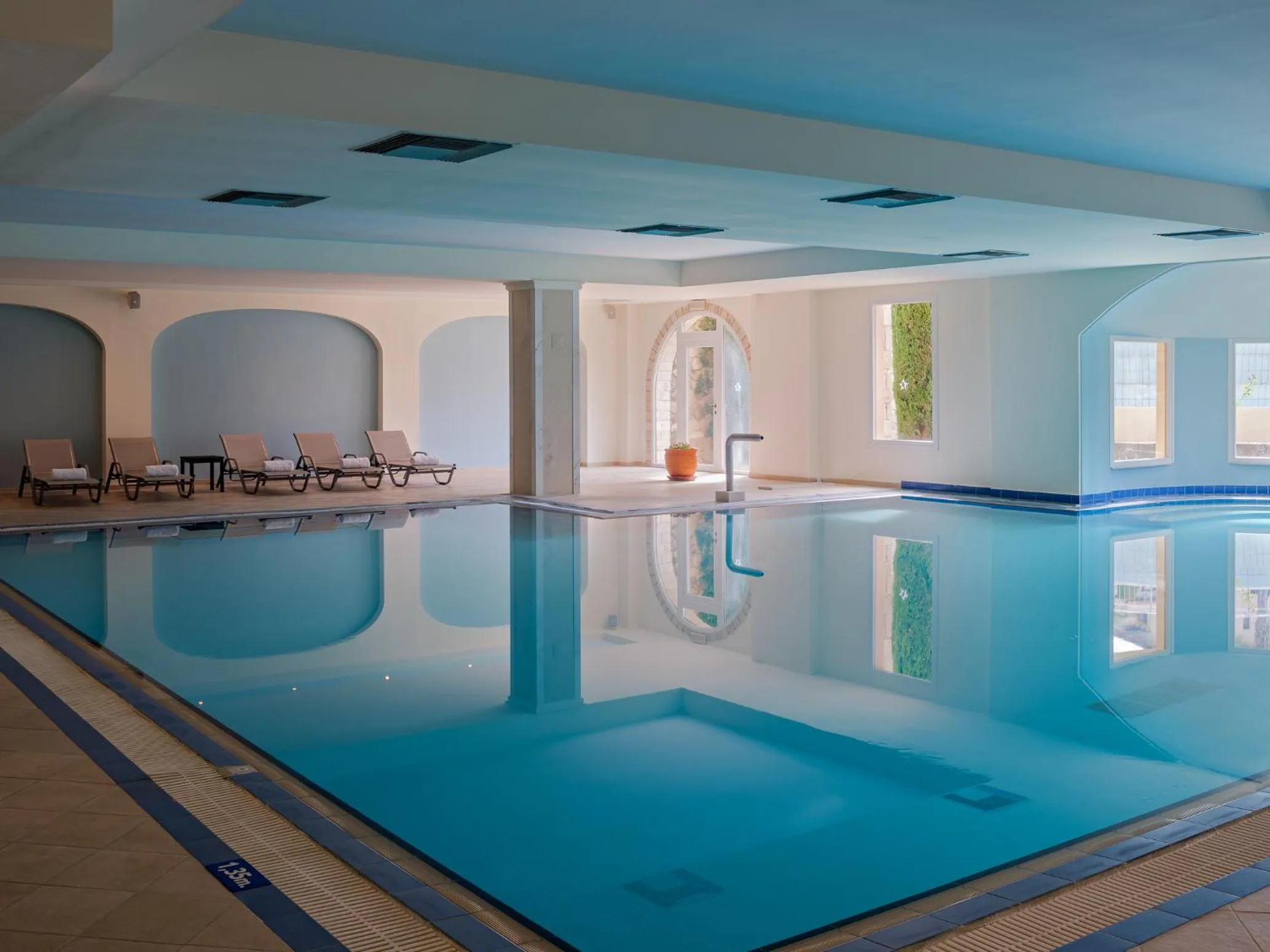 Swimming pool in Aegean Melathron Thalasso Spa Hotel
