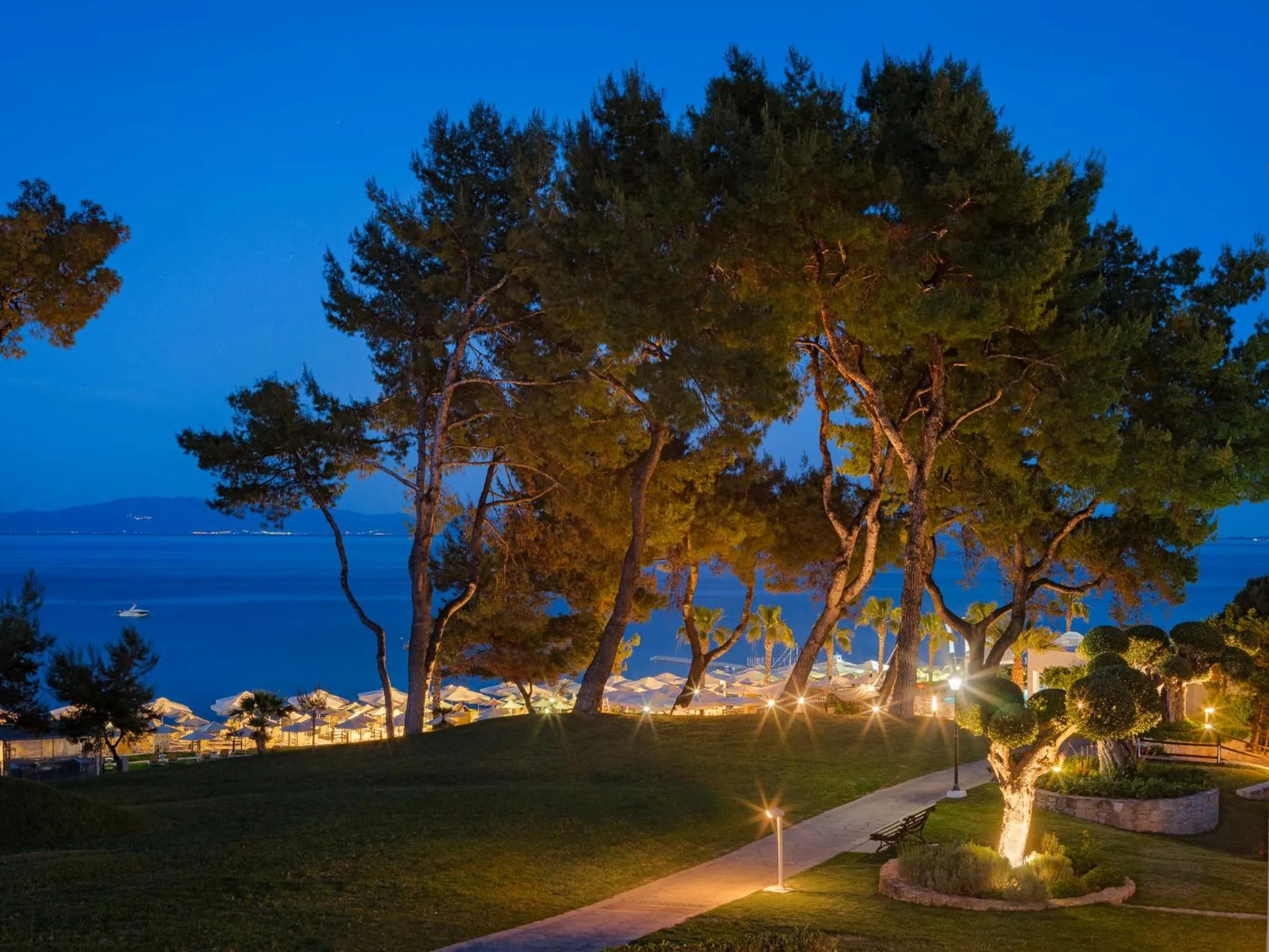 Garden in Aegean Melathron Thalasso Spa Hotel