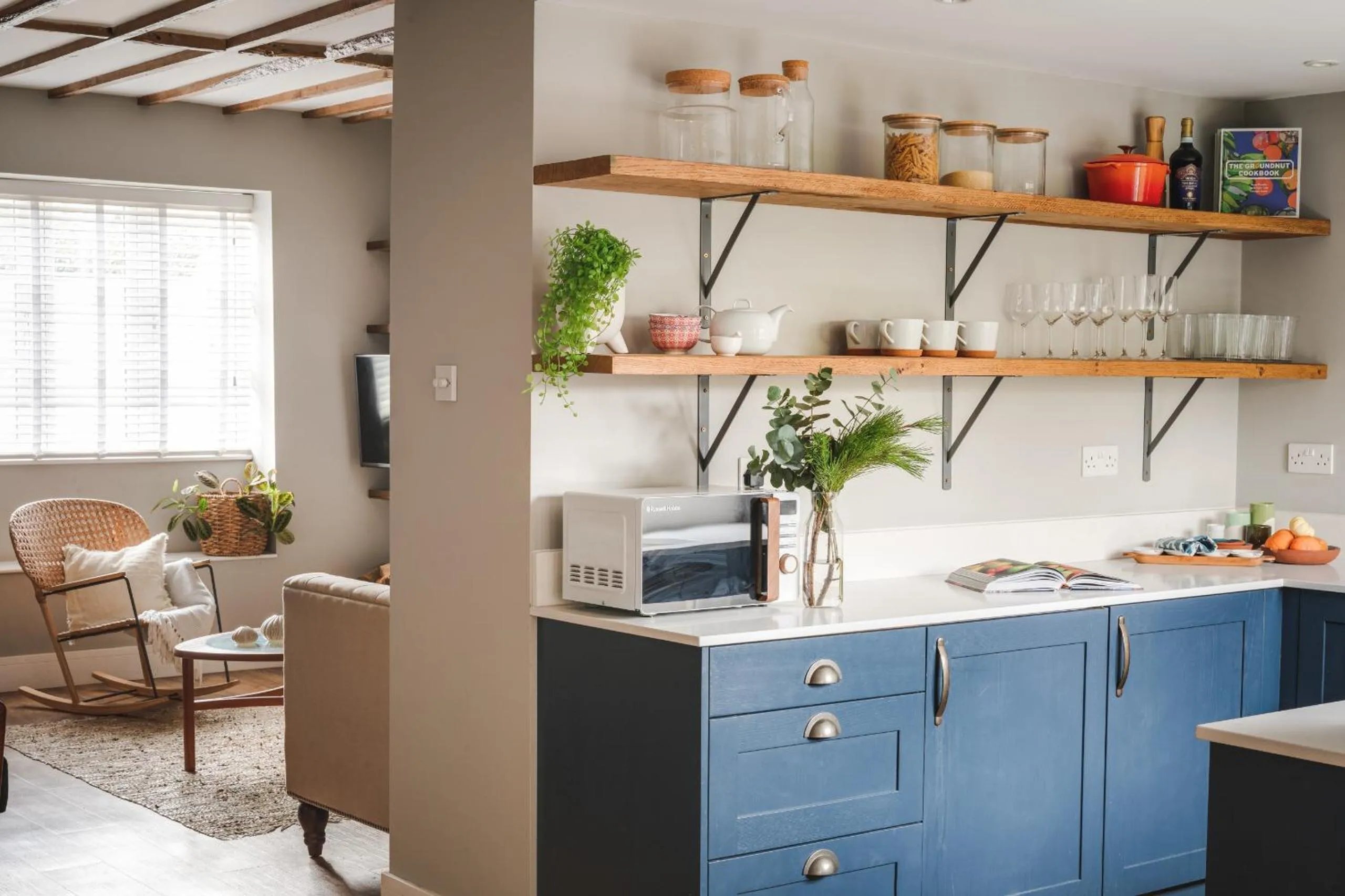 Kitchen or kitchenette in Seascape Hideaways at Mortehoe