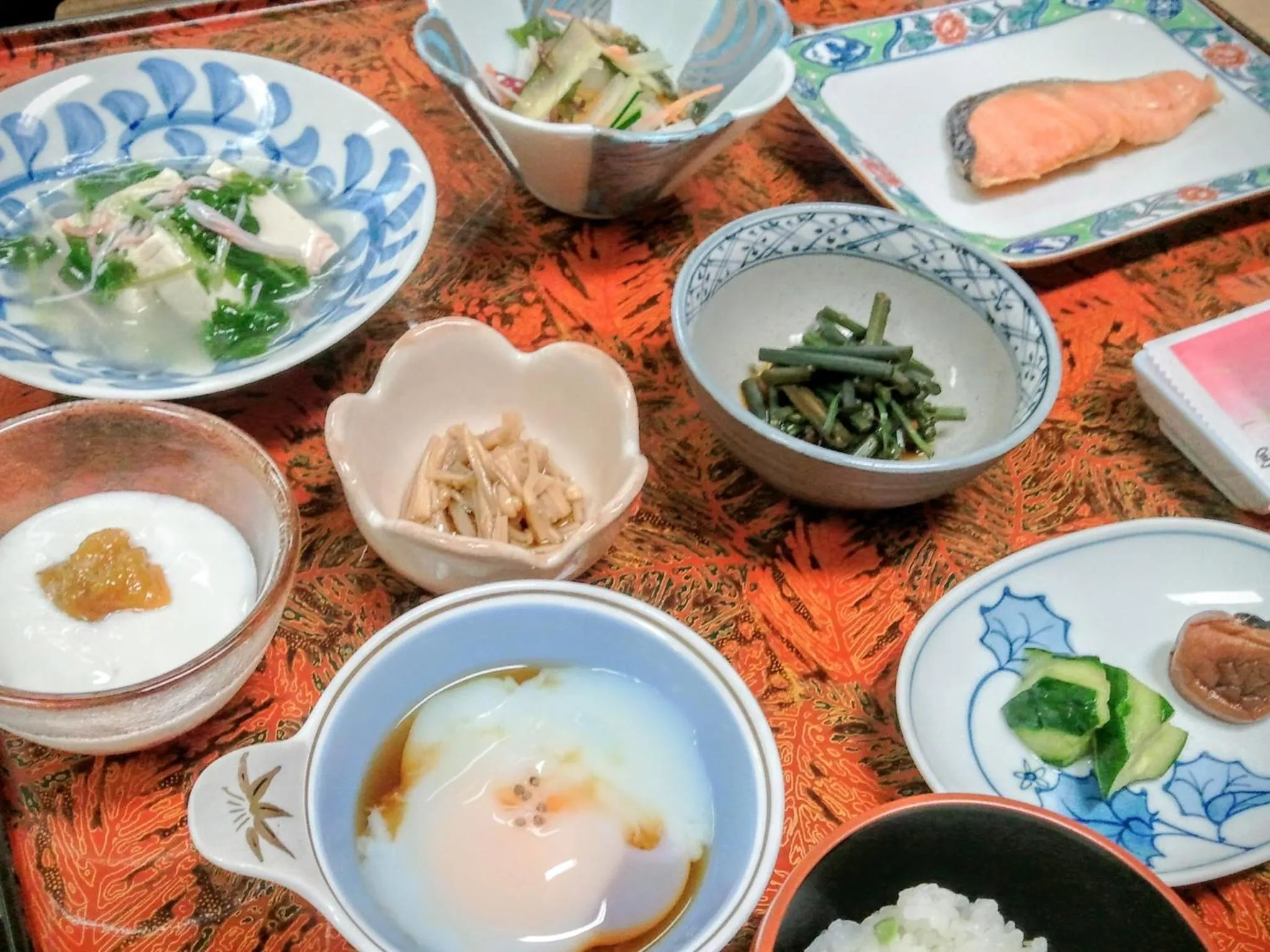Food close-up in Yudanaka Onsen Yamazakiya