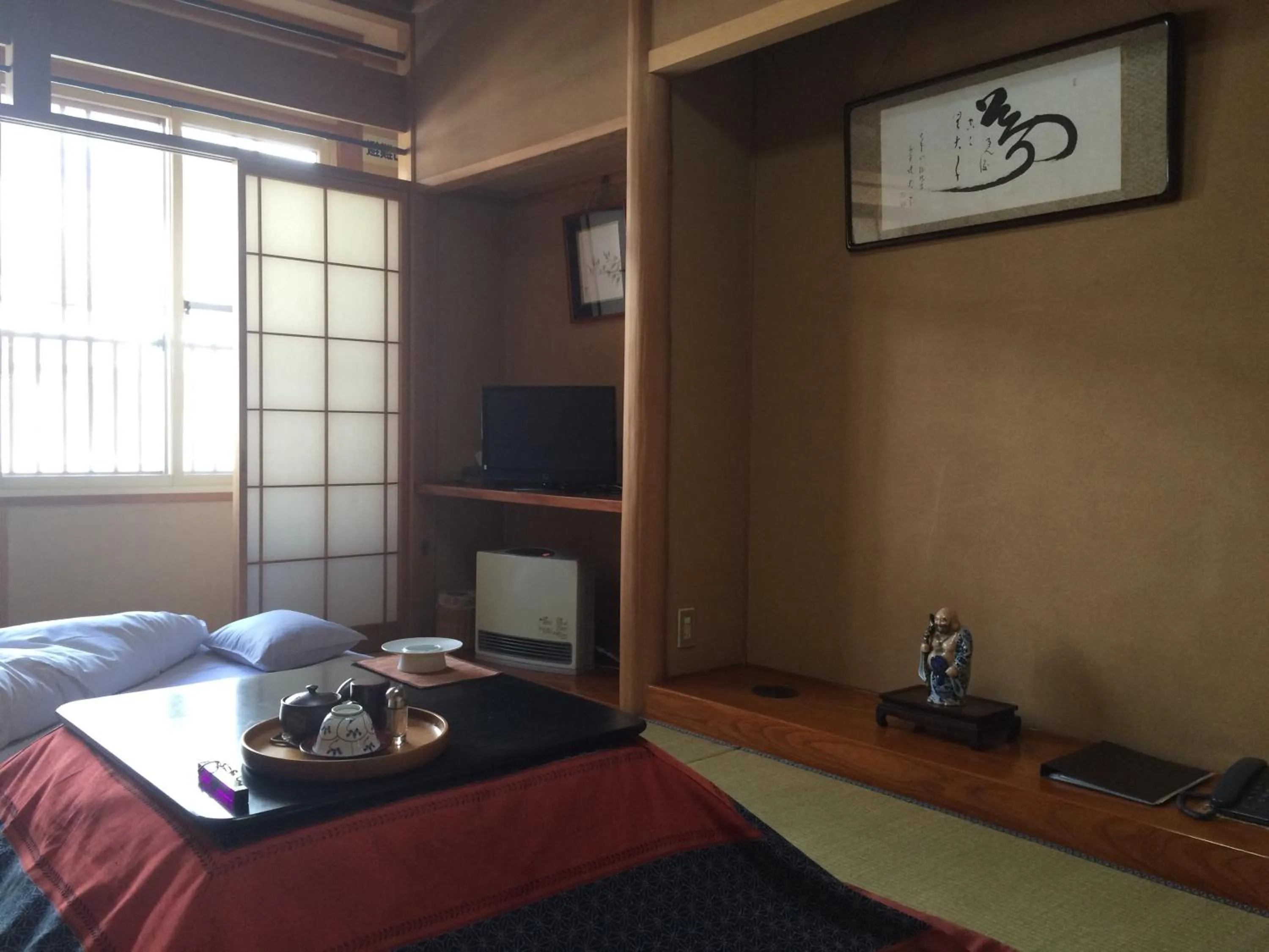 Photo of the whole room, Bed in Yudanaka Onsen Yamazakiya