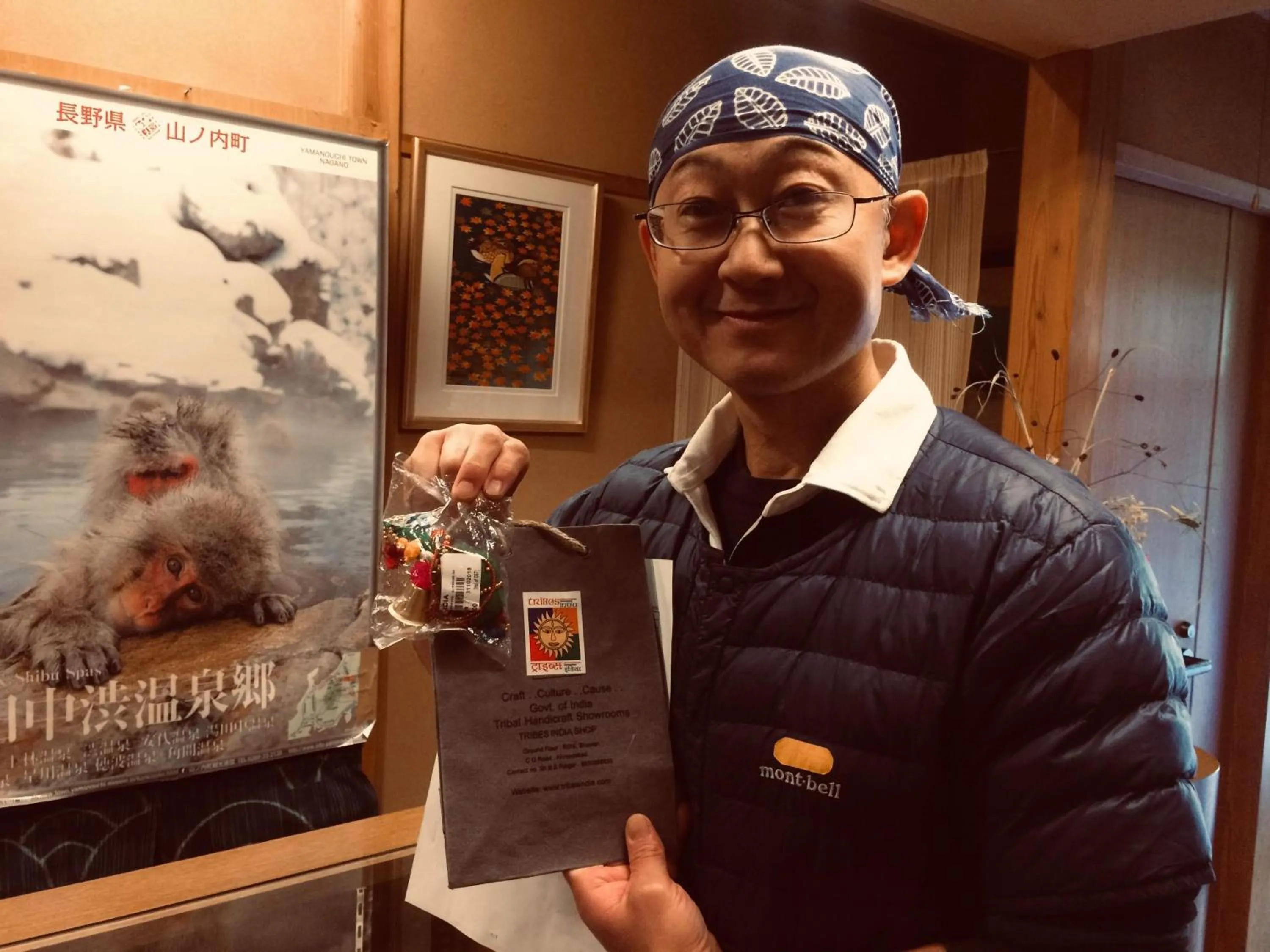 People in Yudanaka Onsen Yamazakiya