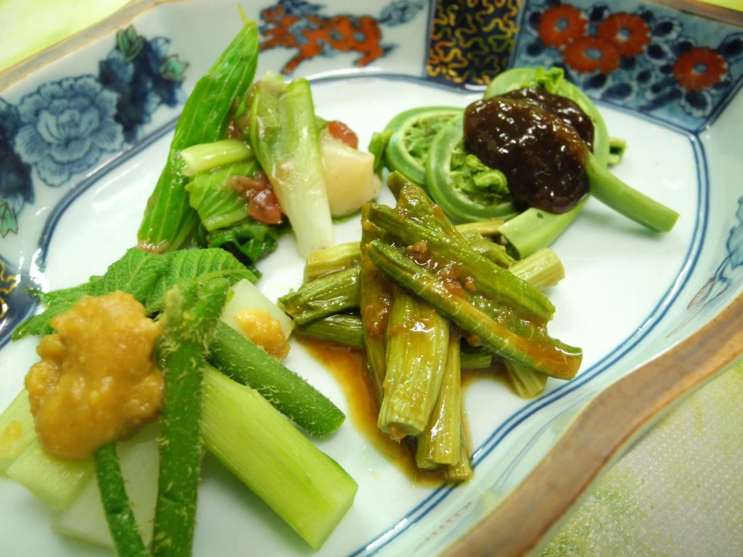 Food in Yudanaka Onsen Yamazakiya