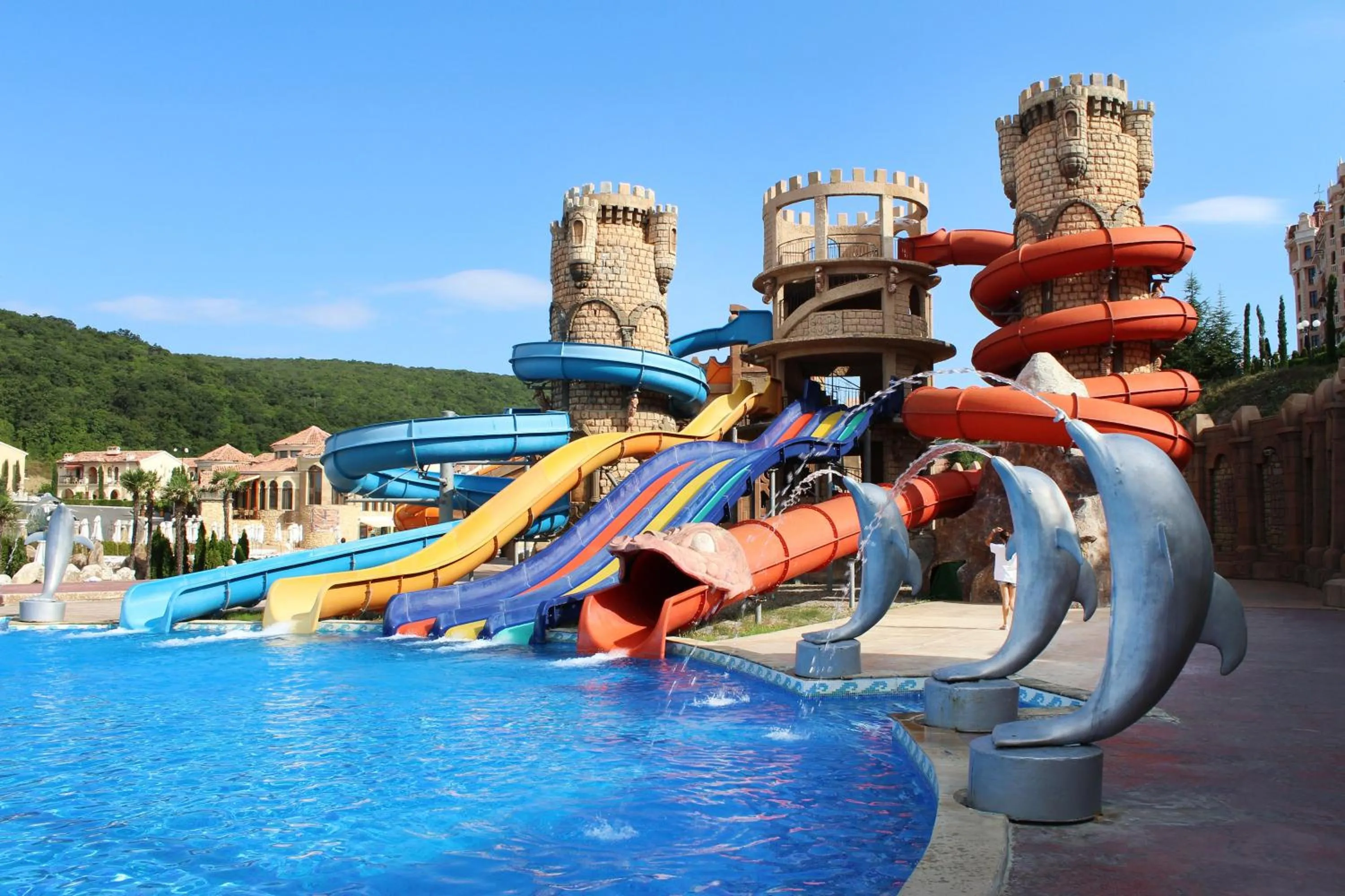 Aqua park in Royal Park Hotel - All Inclusive