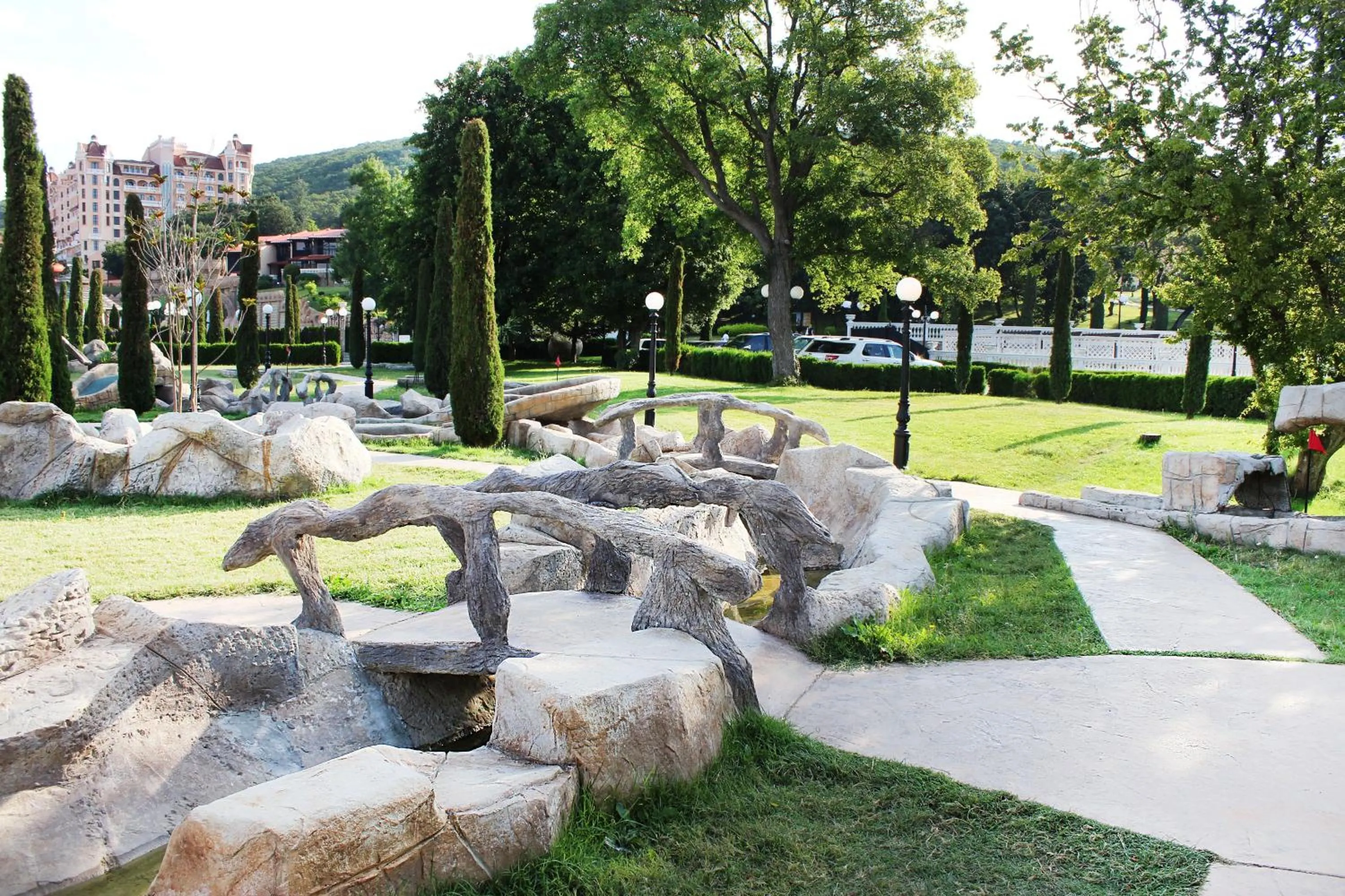 Minigolf in Royal Park Hotel - All Inclusive