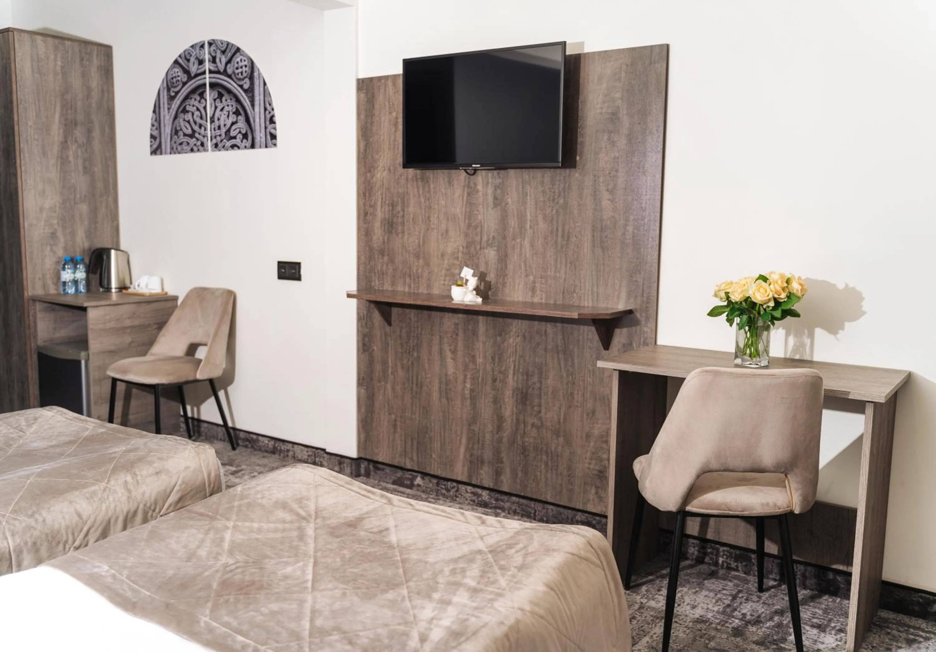 Bed in Median Hotel, City Center Yerevan