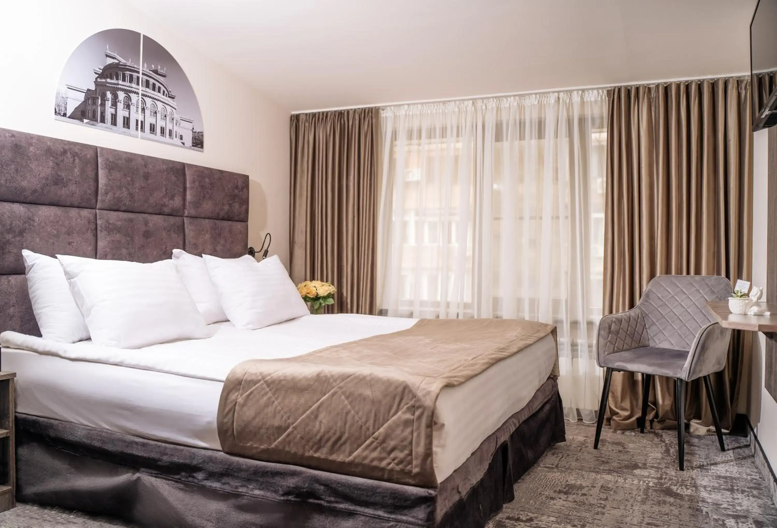 Bed in Median Hotel, City Center Yerevan Bed in Median Hotel, City Center Yerevan