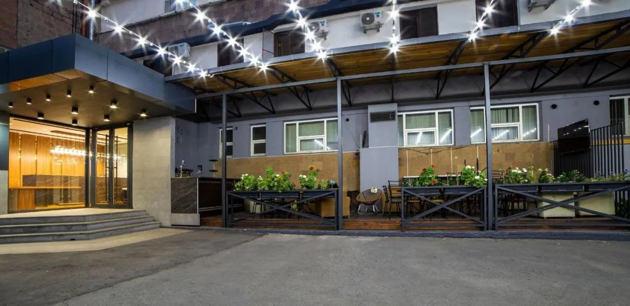 Property building in Median Hotel, City Center Yerevan