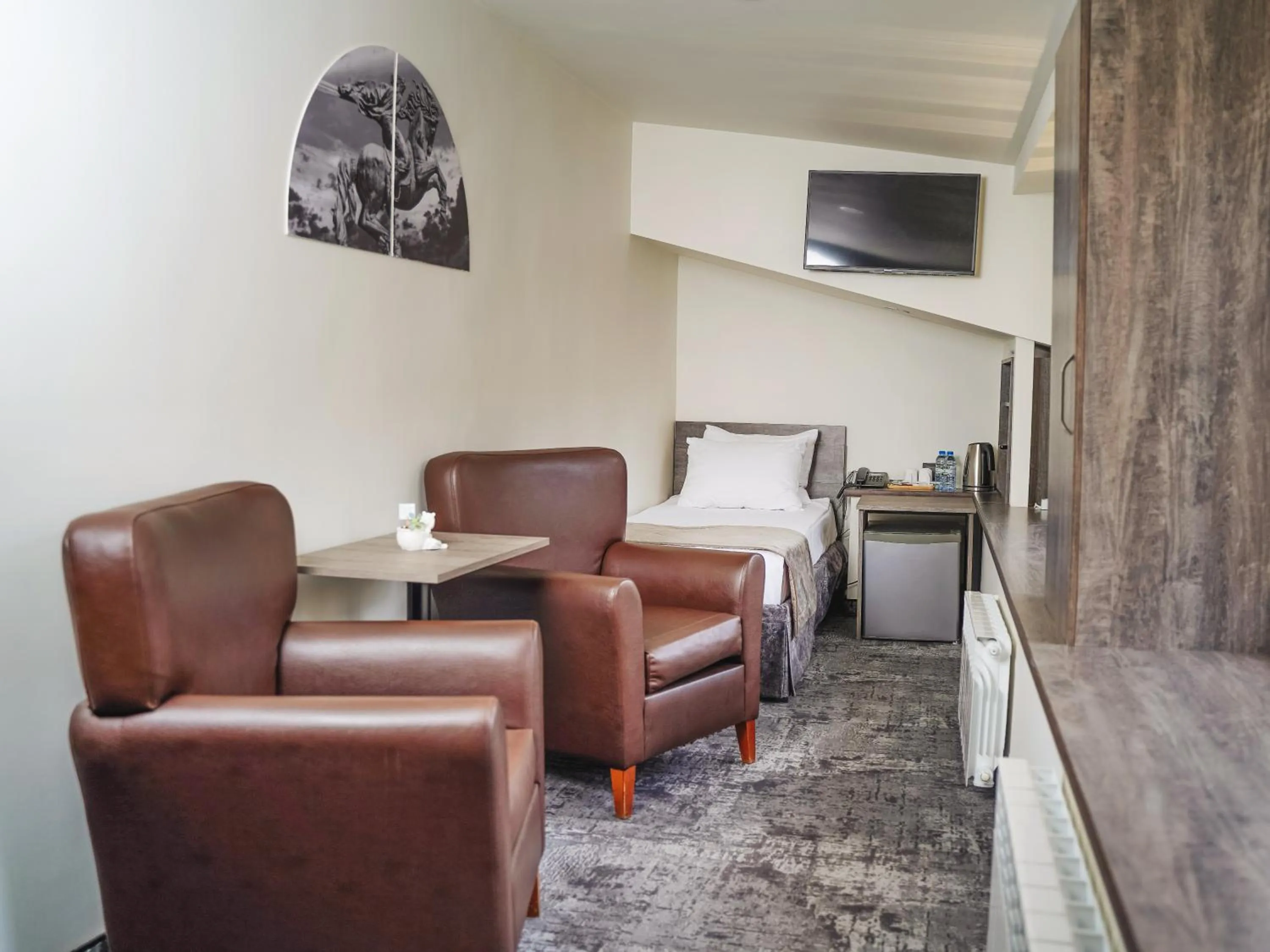 Bed in Median Hotel, City Center Yerevan