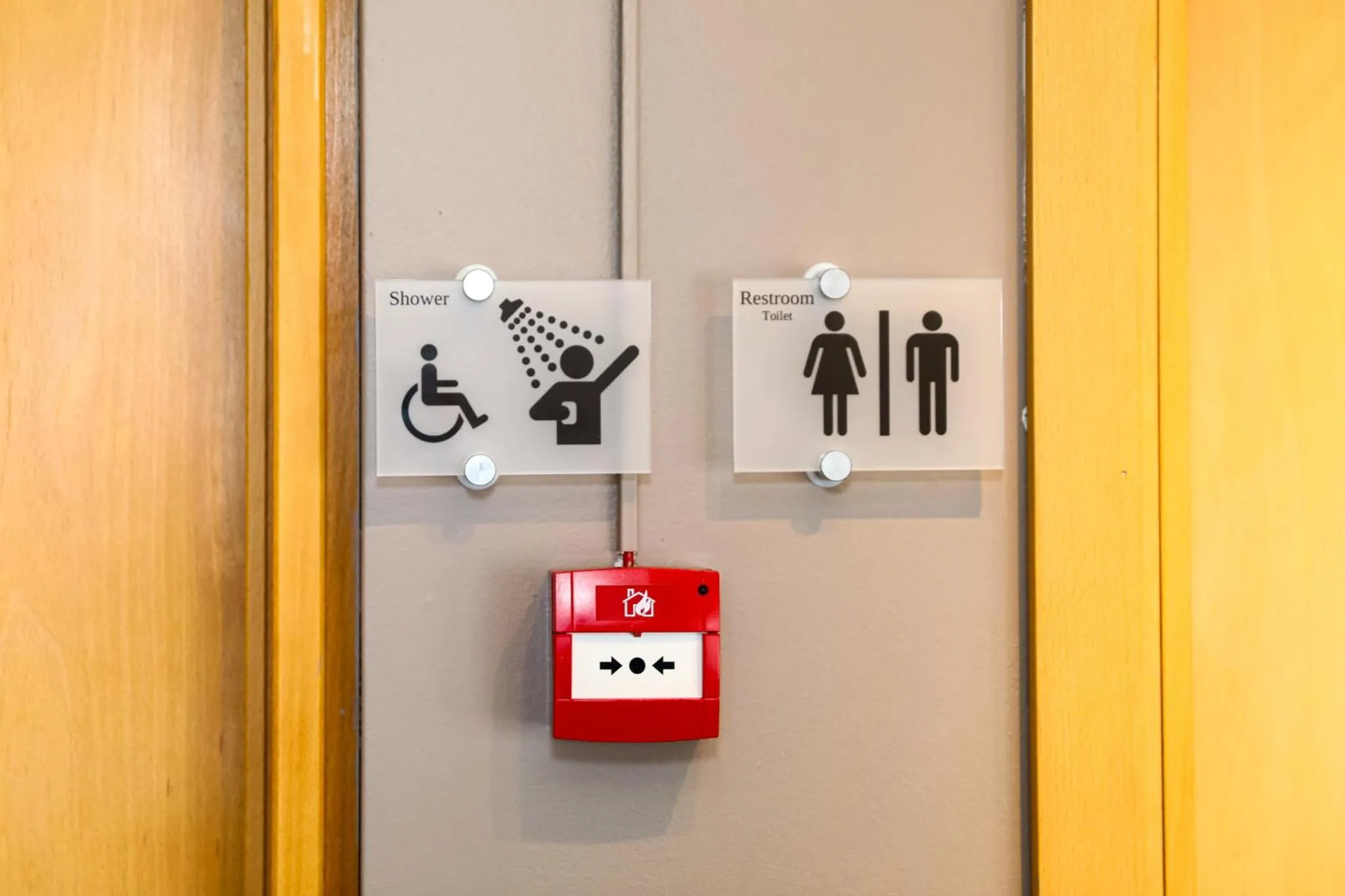 Facility for disabled guests in Akureyri Hostel