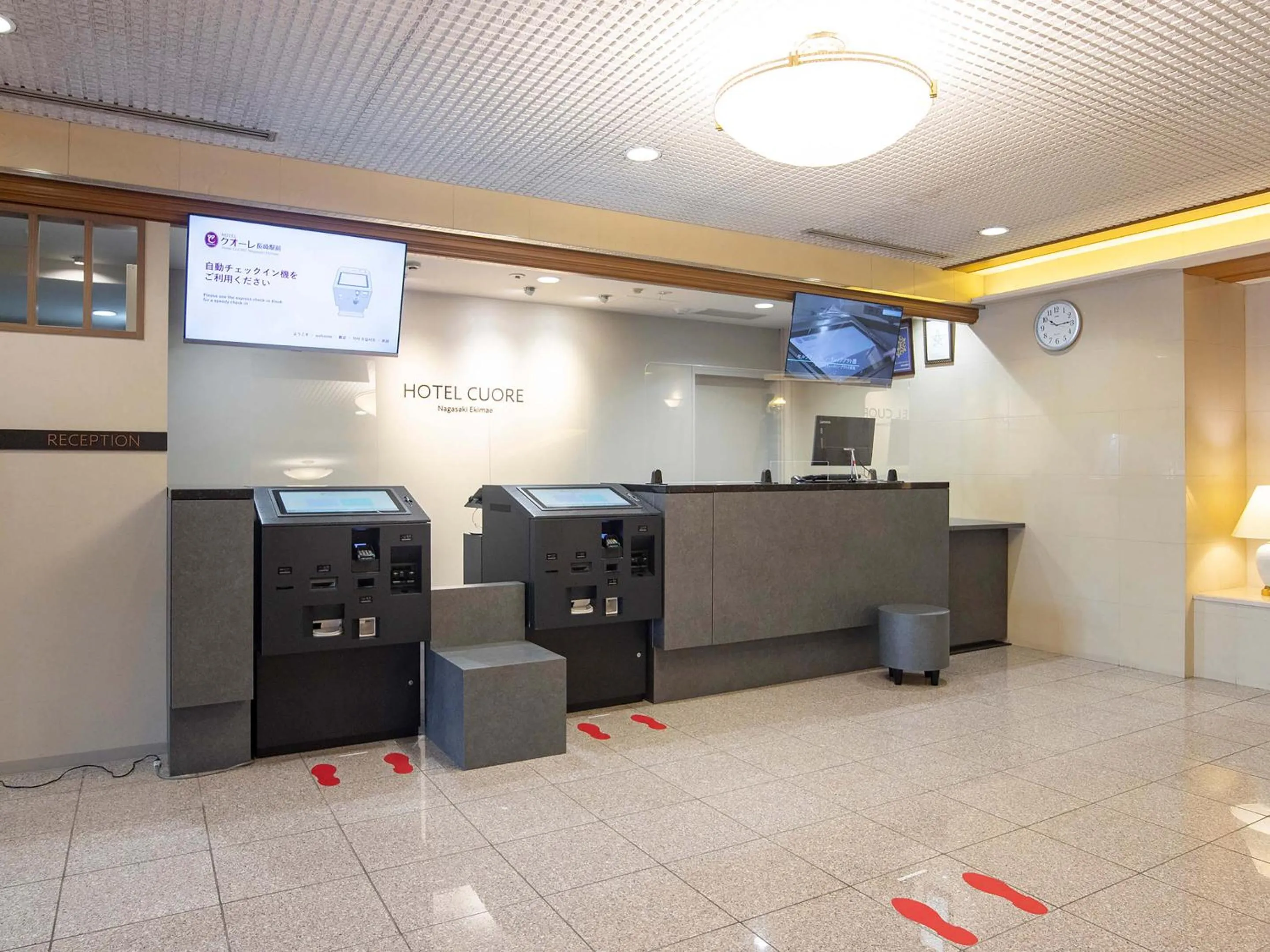 Lobby or reception in Hotel Cuore Nagasaki Ekimae