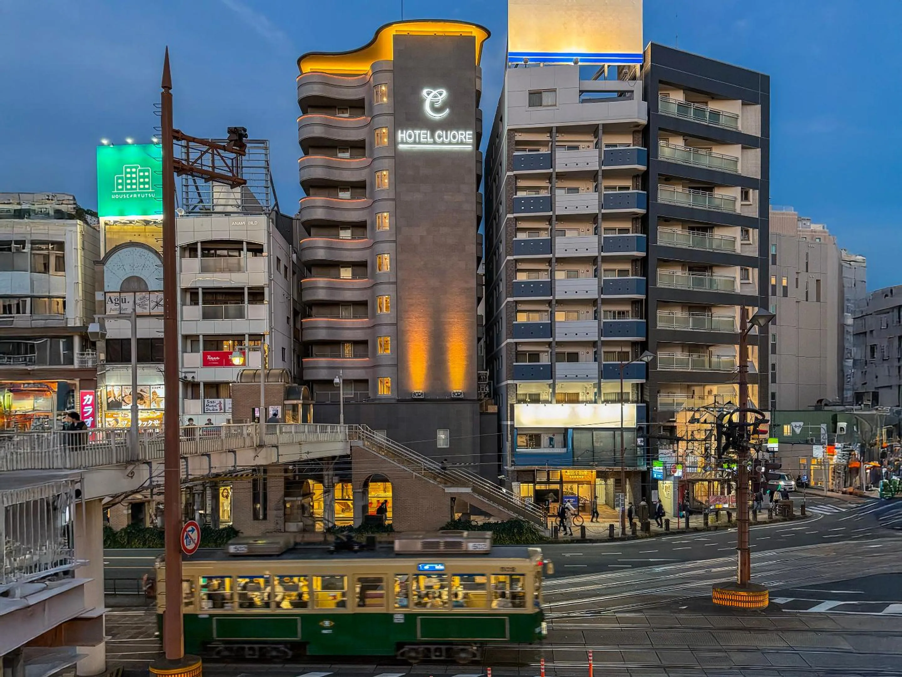 Property building in Hotel Cuore Nagasaki Ekimae