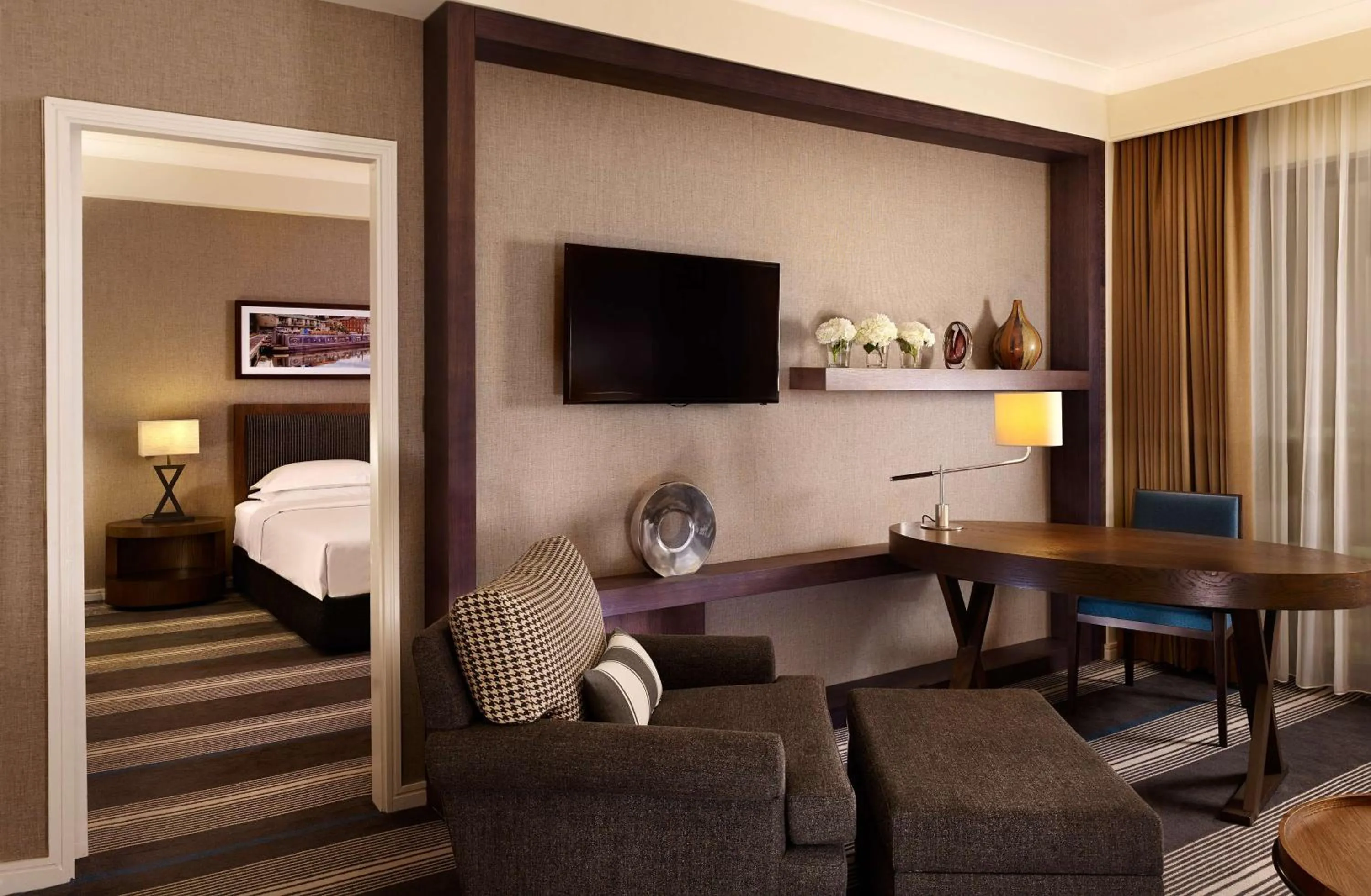 Bedroom in Hyatt Regency Birmingham