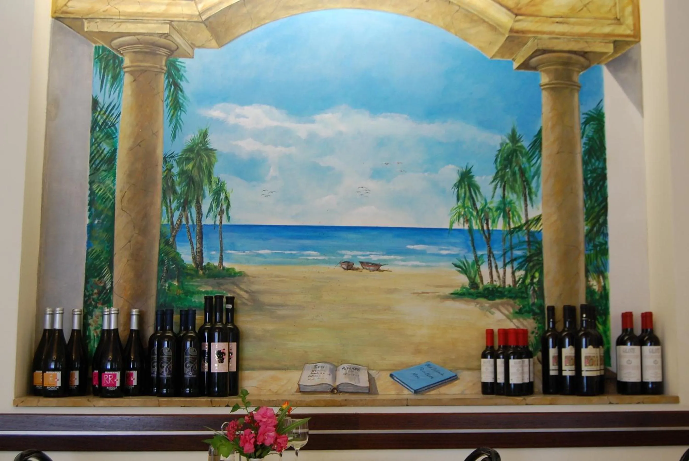 Decorative detail in Hotel Rivamare