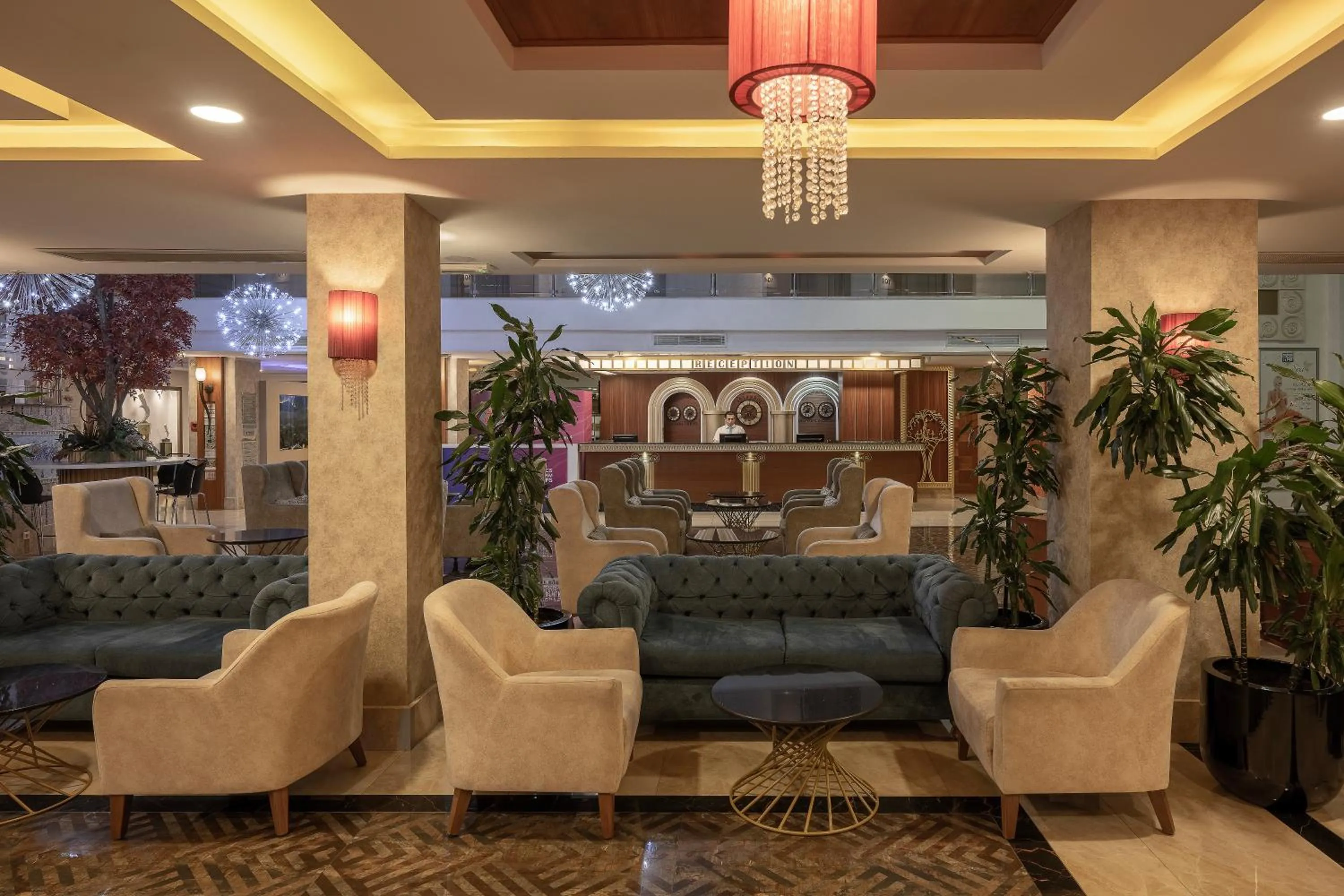 Lobby or reception in Sealife Family Resort Hotel