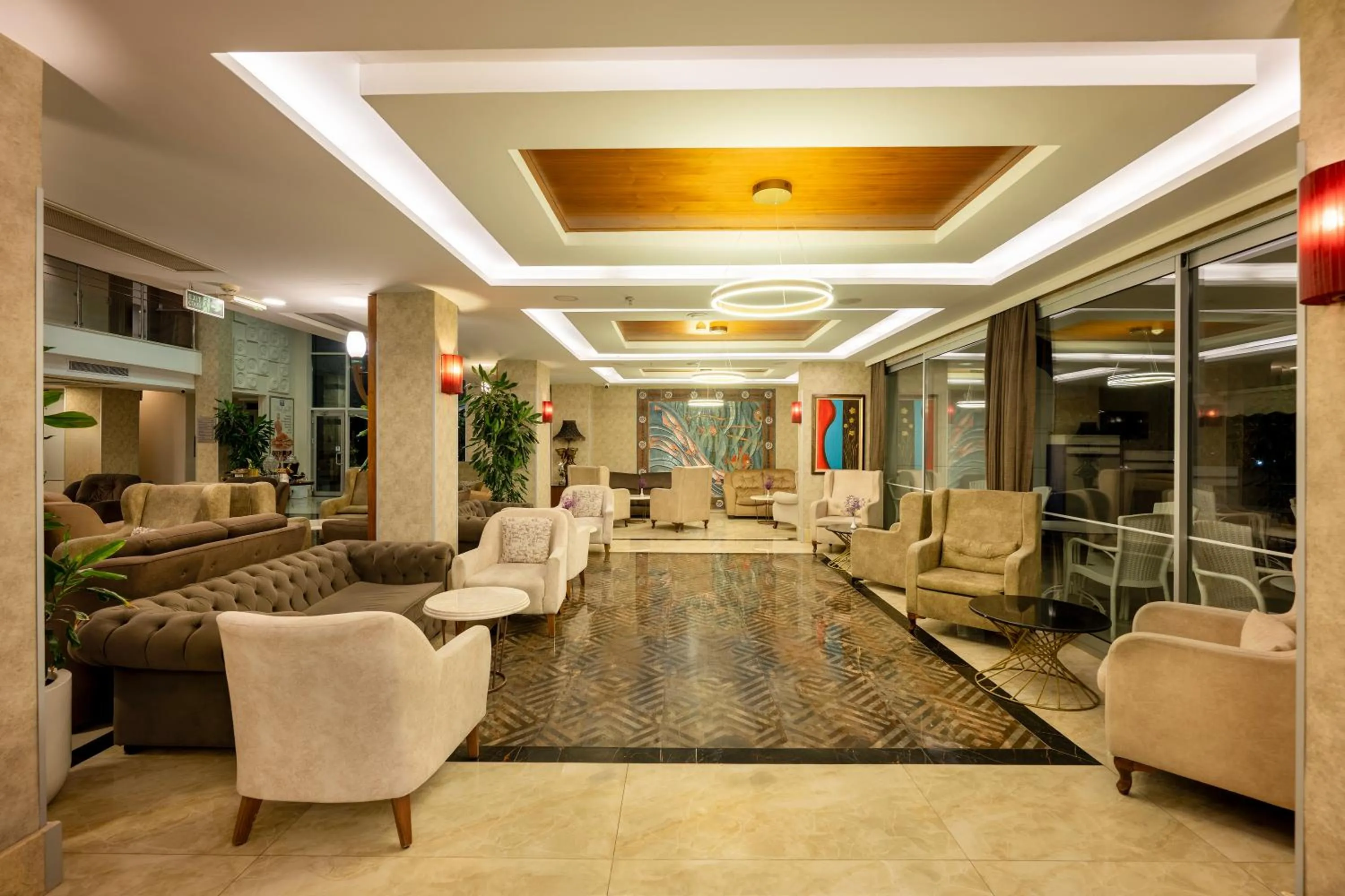 Lobby or reception in Sealife Family Resort Hotel