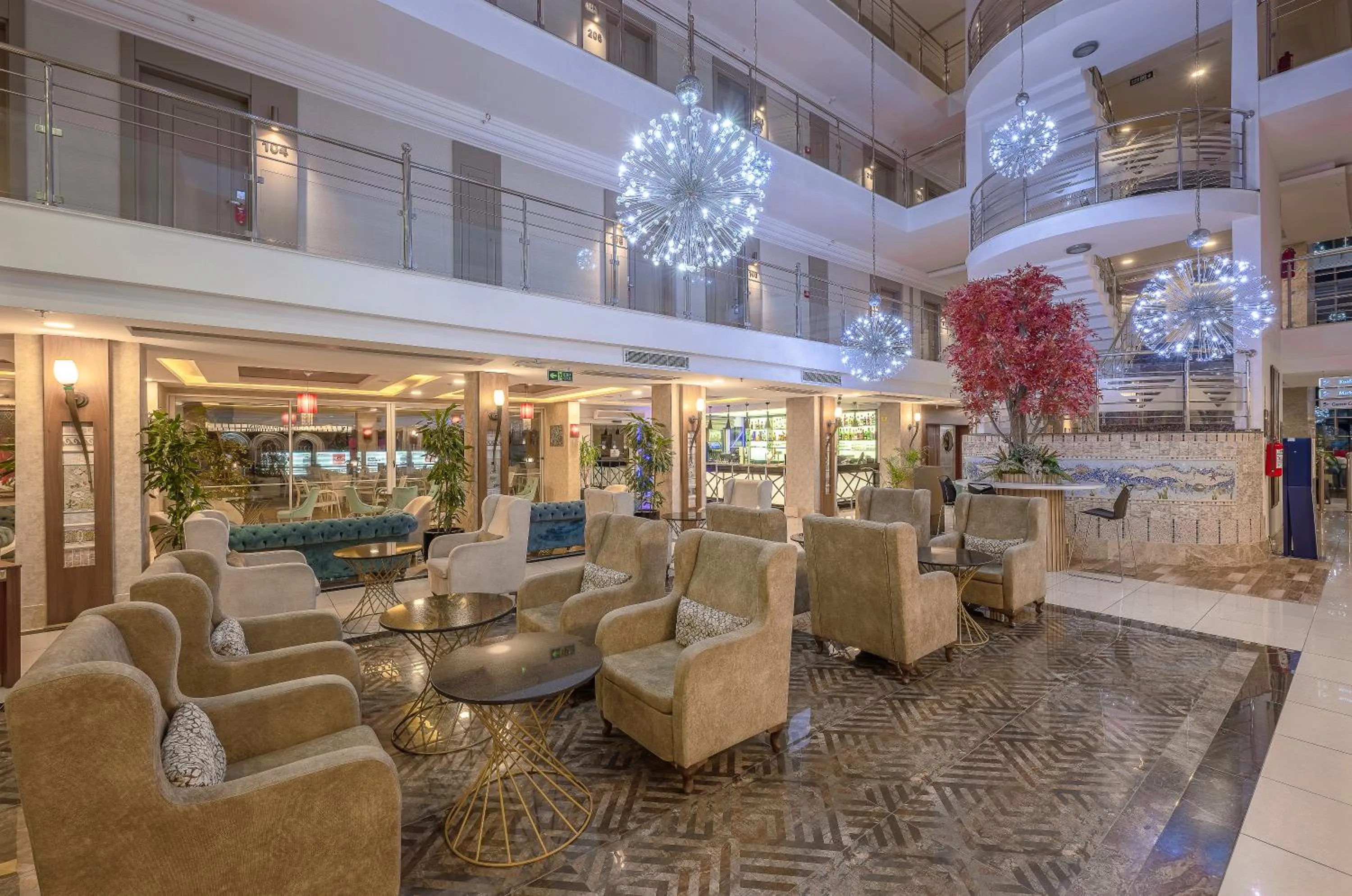 Lobby or reception in Sealife Family Resort Hotel