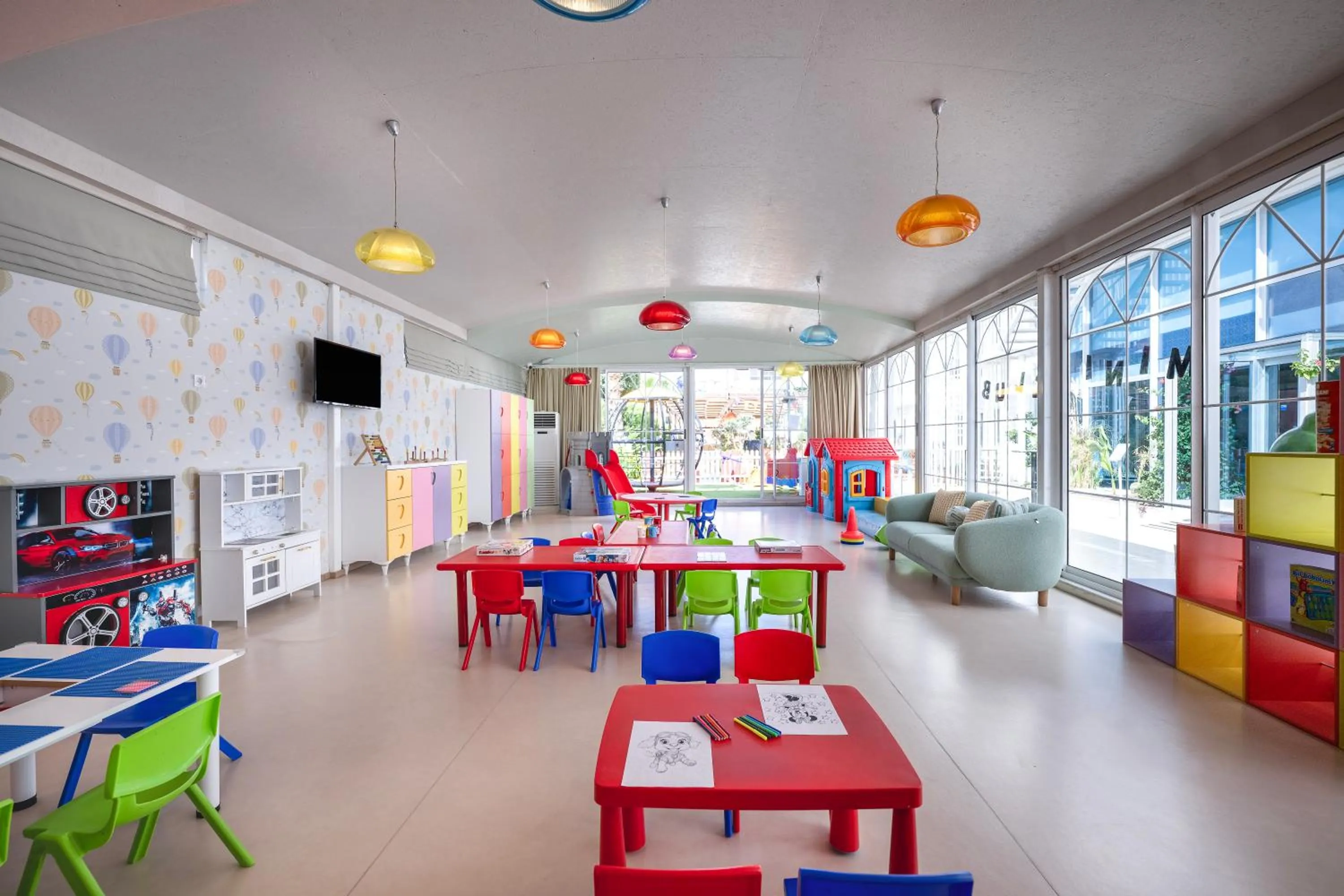 Children play ground in Sealife Family Resort Hotel