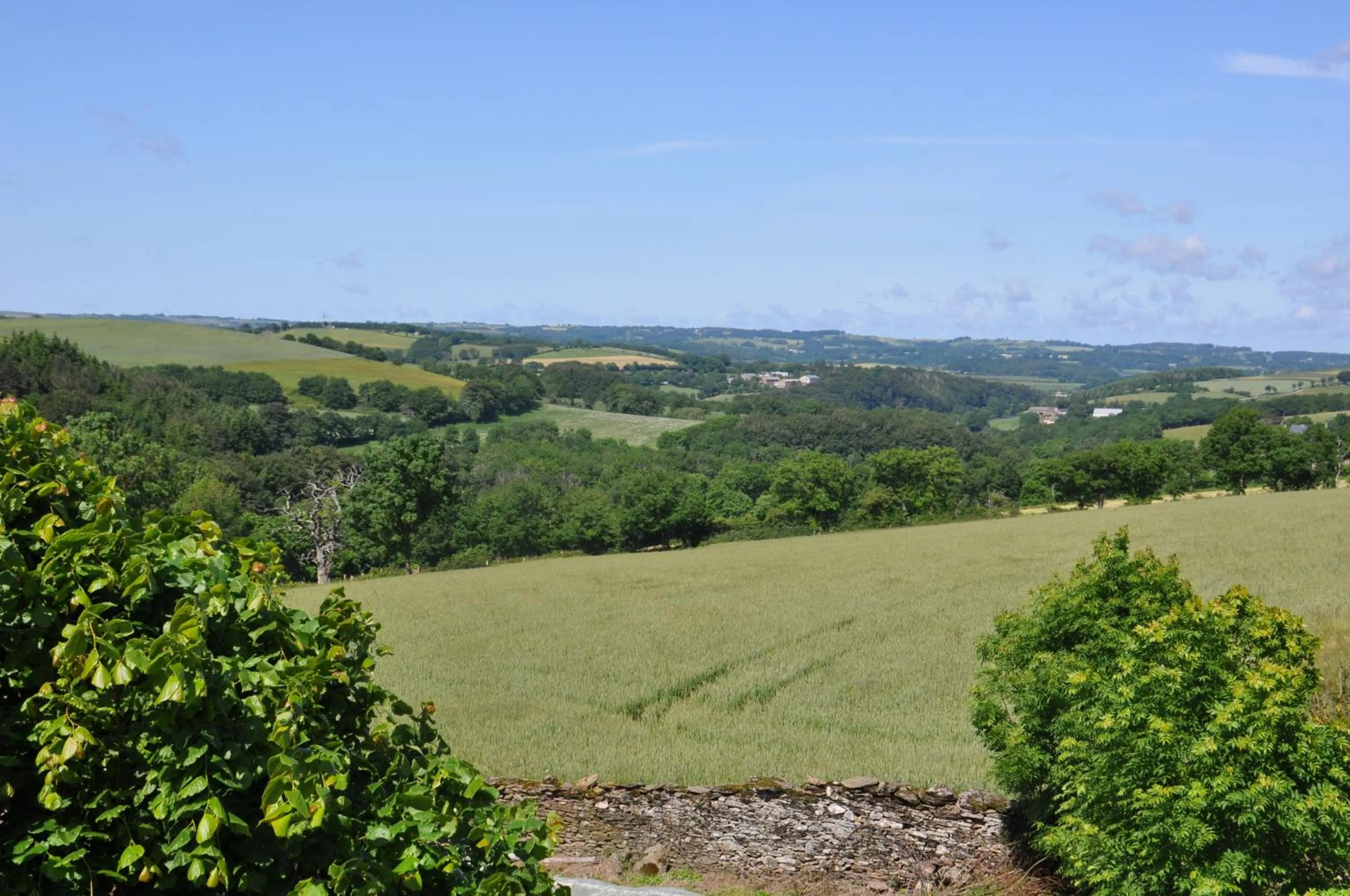 Natural landscape in Le Mas Capel