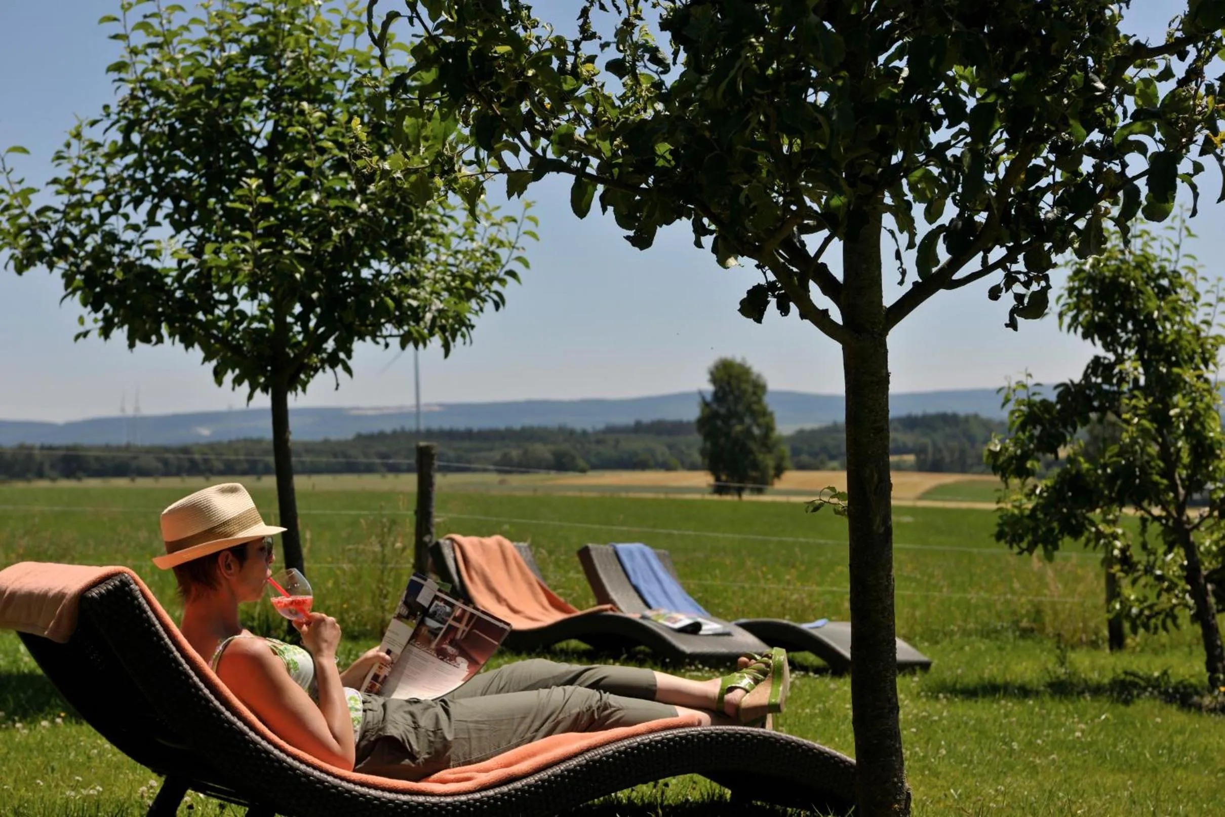 Guests in Landidyll Hotel Restaurant Birkenhof