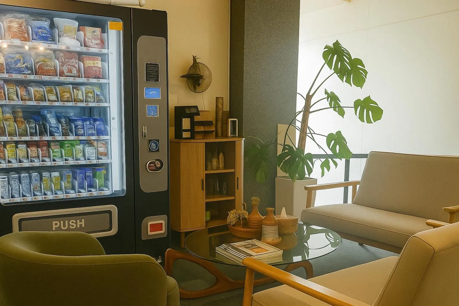 Lobby or reception in The Post Hotel