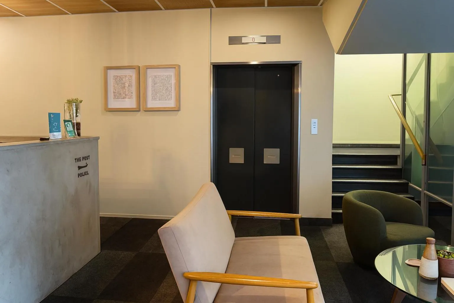 Facility for disabled guests in The Post Hotel