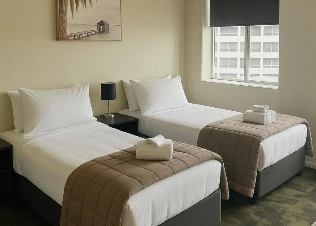 Bed in The Post Hotel Bed in The Post Hotel