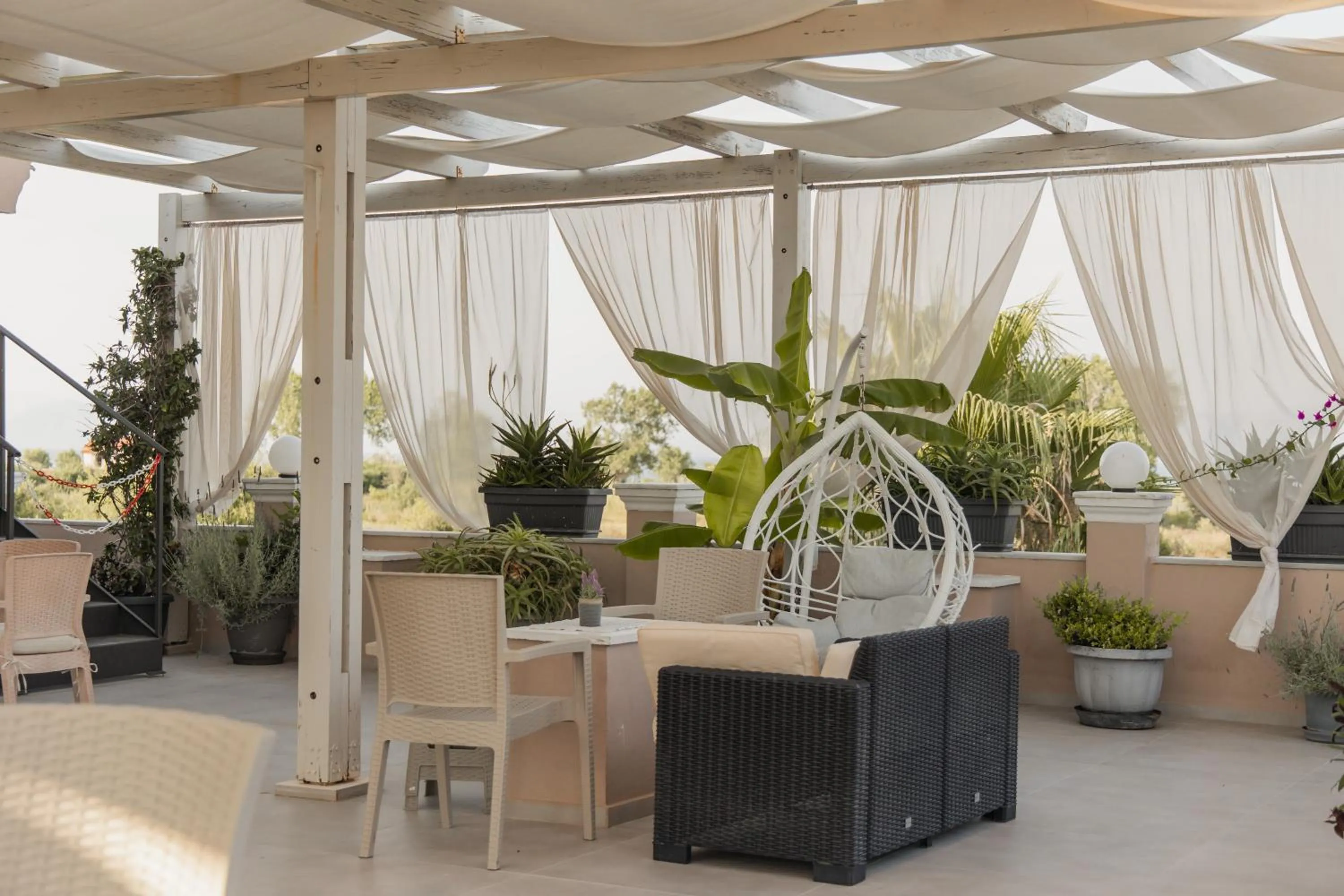 Balcony/Terrace in Erofili Hotel