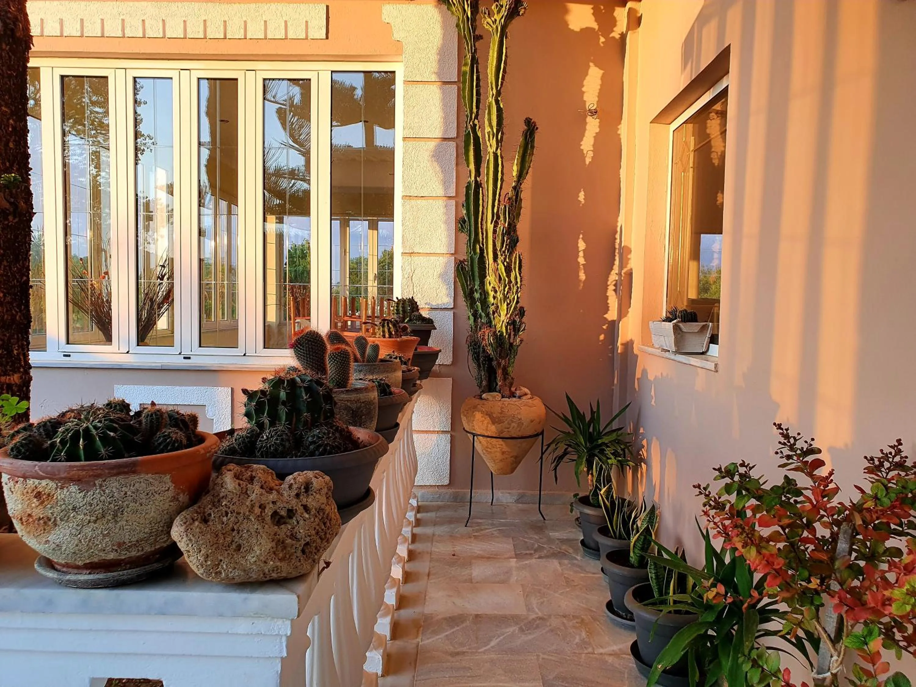 Facade/entrance in Erofili Hotel