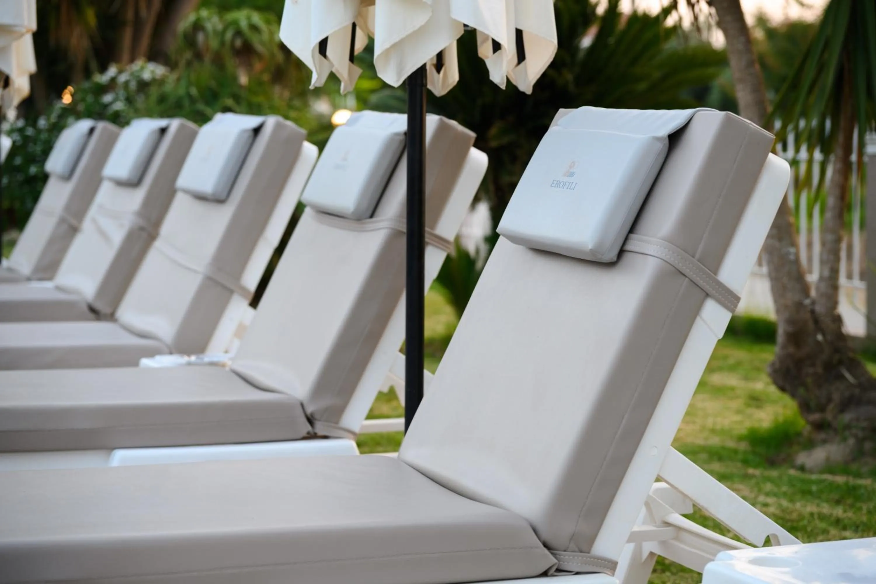 sunbed in Erofili Hotel