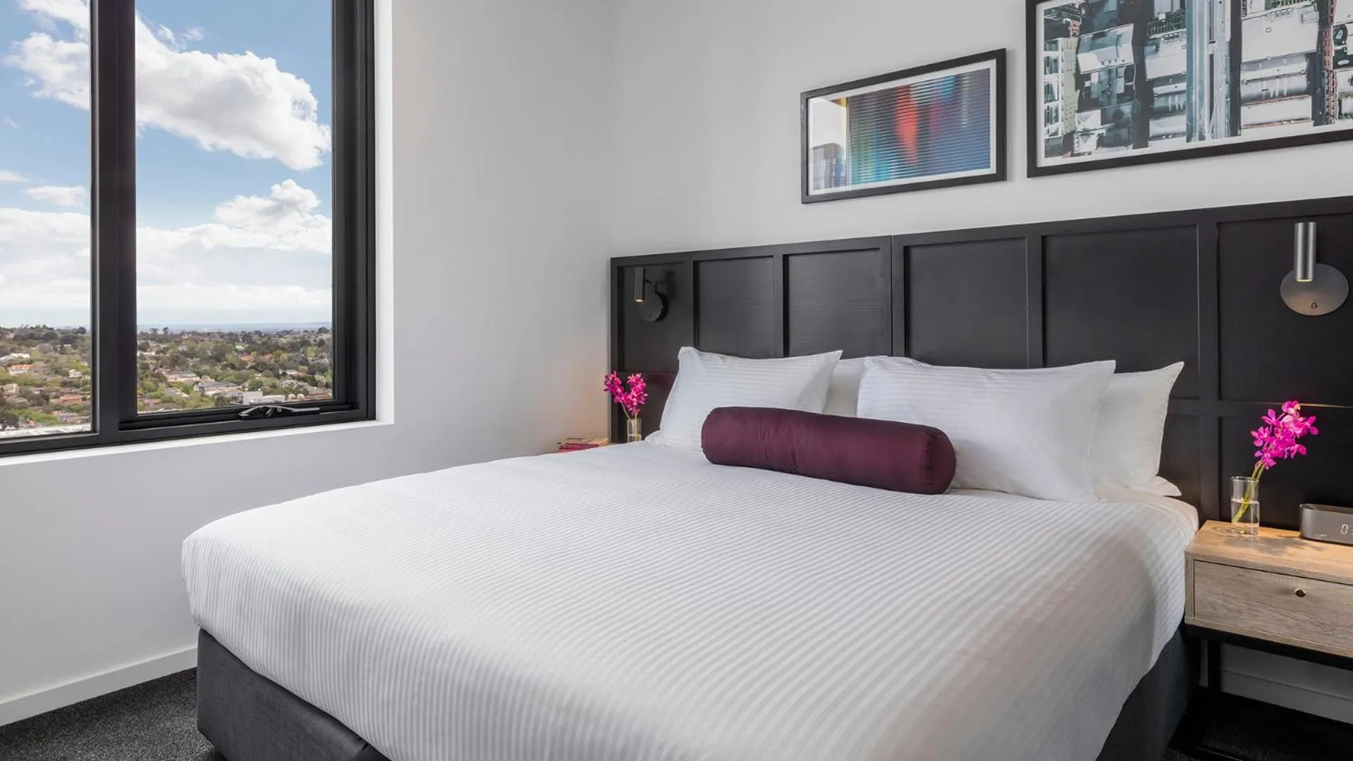 Bed in Avani Melbourne Box Hill Residences