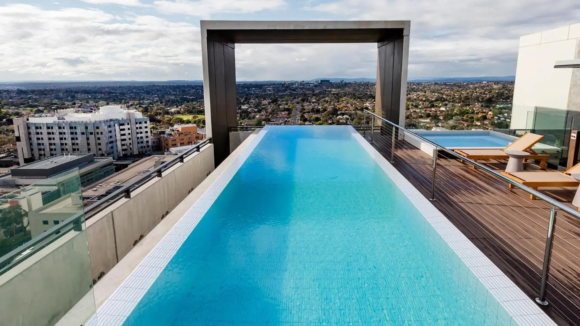 Swimming pool in Avani Melbourne Box Hill Residences Swimming pool in Avani Melbourne Box Hill Residences